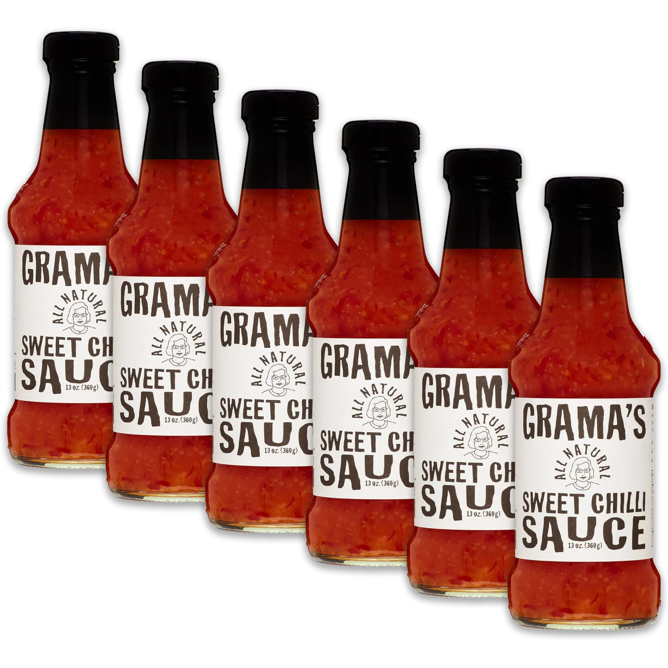 Taste Nirvana Grama's Sweet Chili Sauce, 13 Ounce (Pack Of 6)