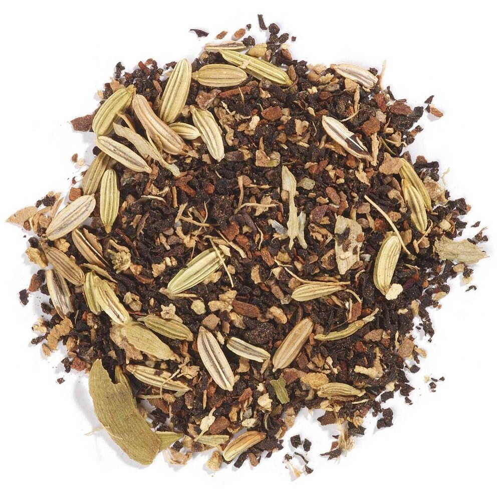 Frontier Co-Op Organic Chai Tea, 1-Pound Bulk, Robust Combination Of Black Tea & Spices, Great As Hot Tea & Crme Brulee
