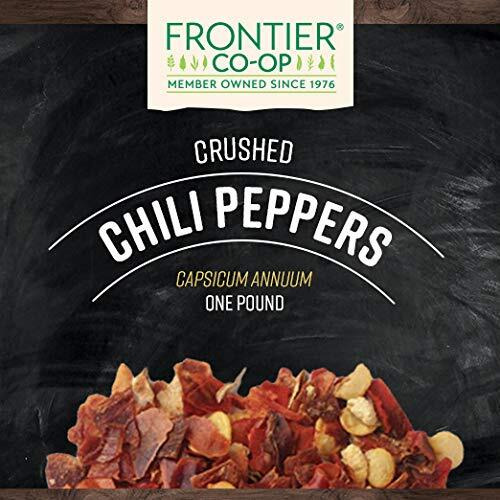 Frontier Herb Red Chili Pepper Flakes, Bulk, 1 Pound