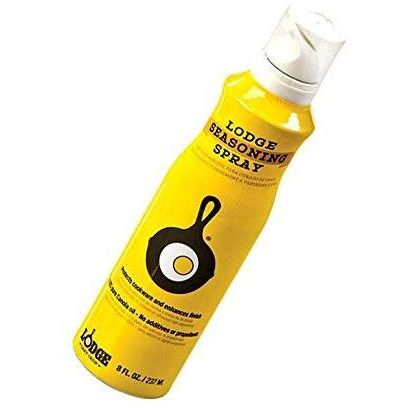 Lodge A-Spray Seasoning Spray, 8-Ounce,Yellow