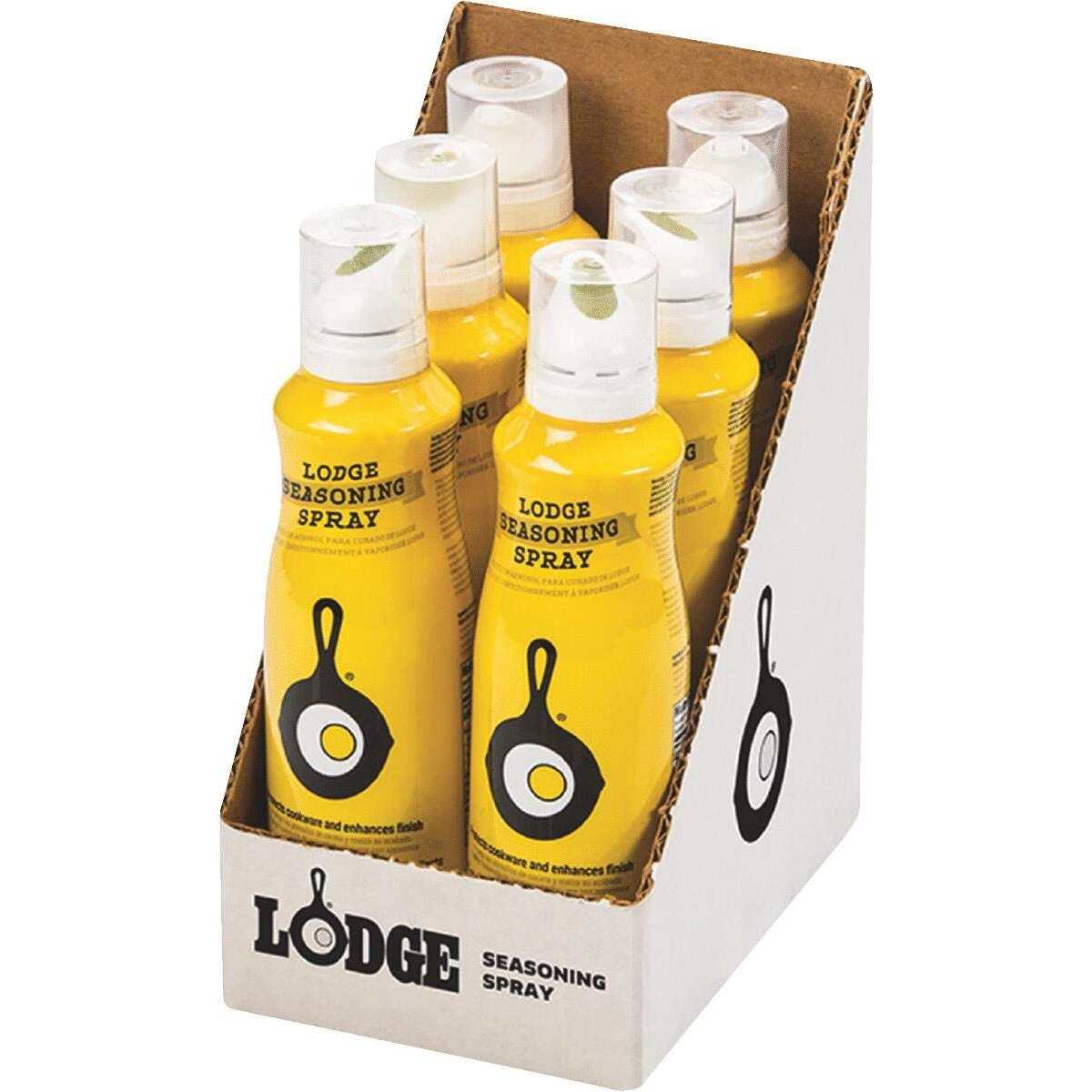 Lodge A-Spray Seasoning Spray, 8-Ounce,Yellow