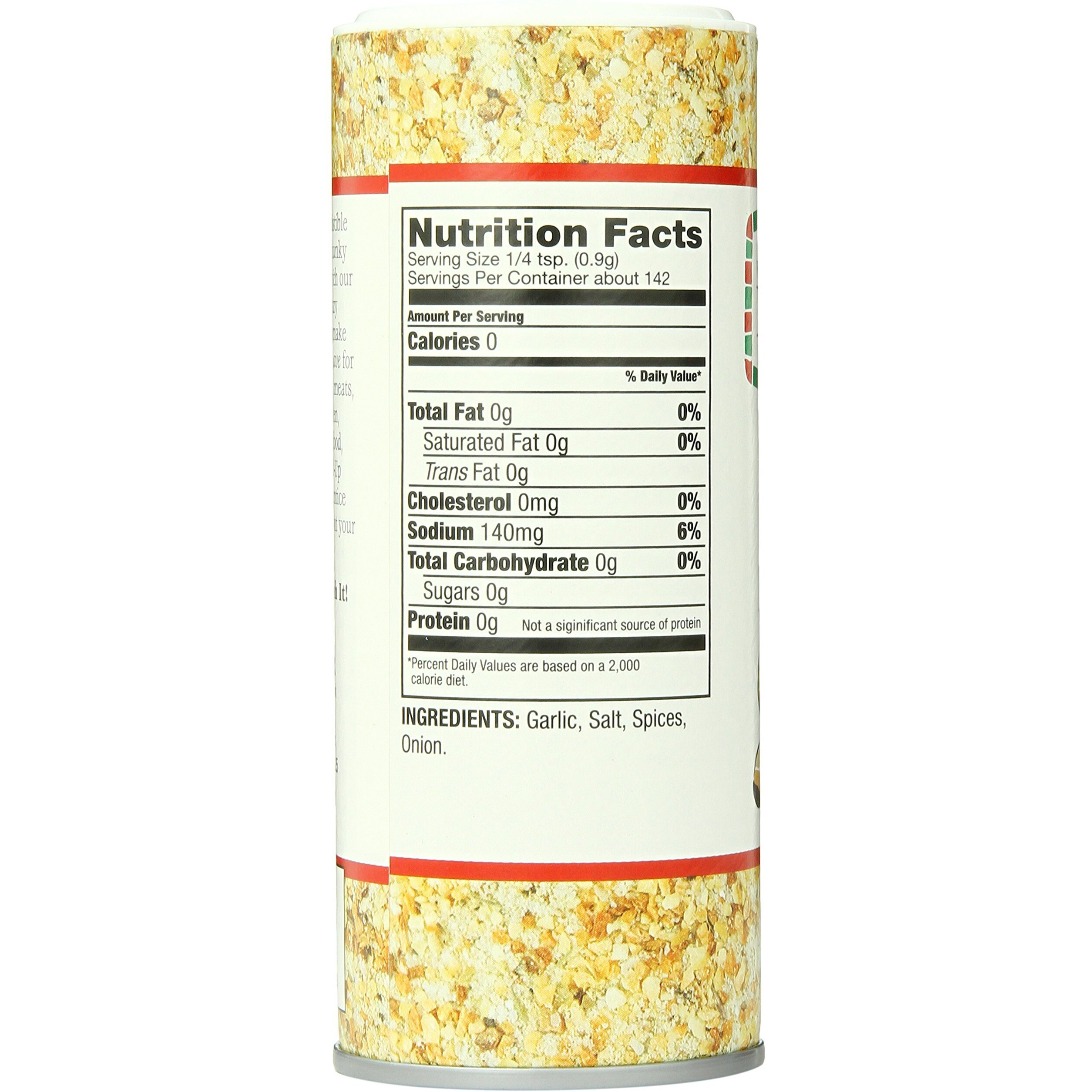 Jane's Krazy Chunky Mixed-Up Garlic Seasoning, 4.75 Ounce (Packing May Vary)
