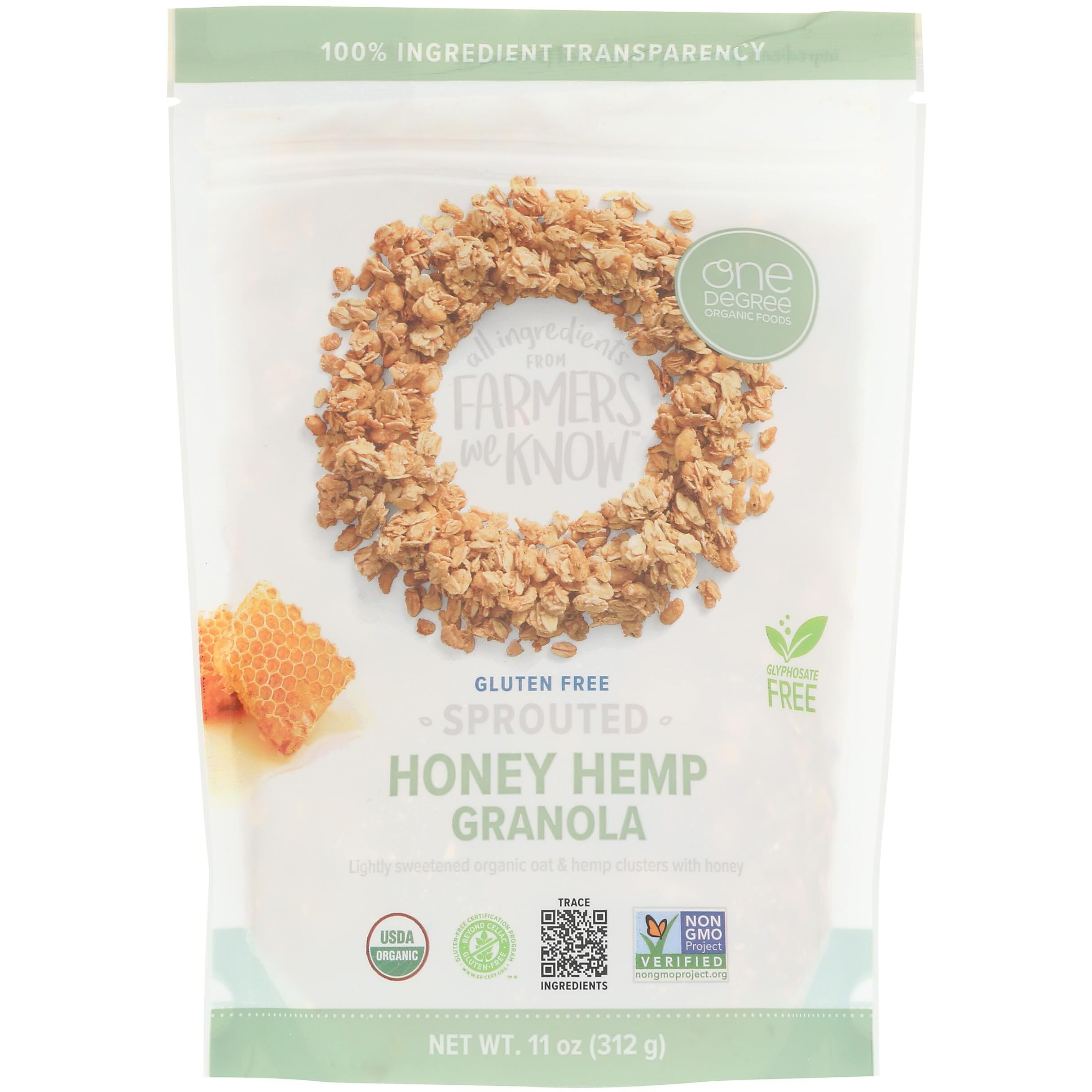 Granola - Oat Honey Hemp 11Oz Usa (Case6)