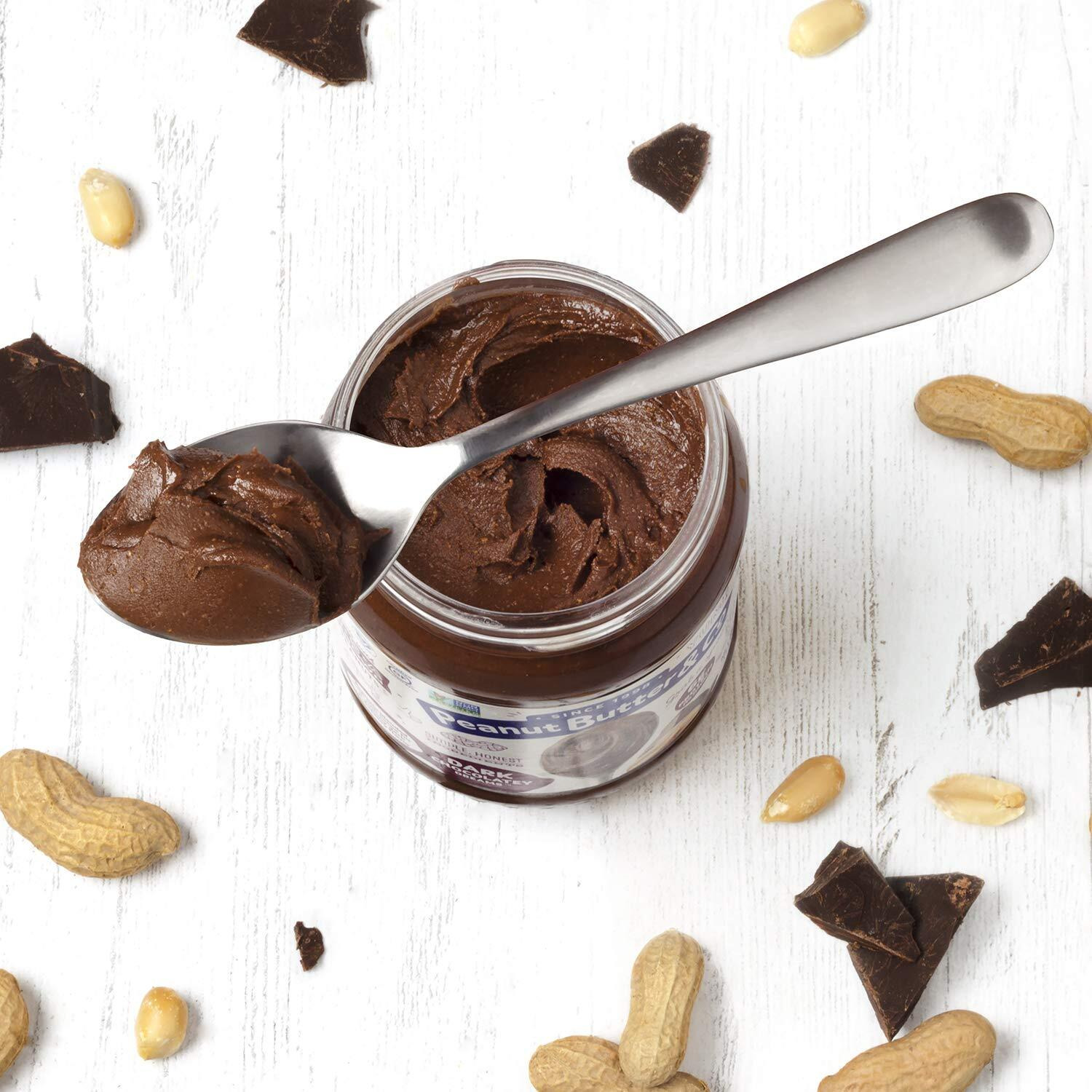 Peanut Butter & Co. Dark Chocolatey Dreams Peanut Butter, Non-Gmo Project Verified, Gluten Free, Vegan, 16 Oz Jar