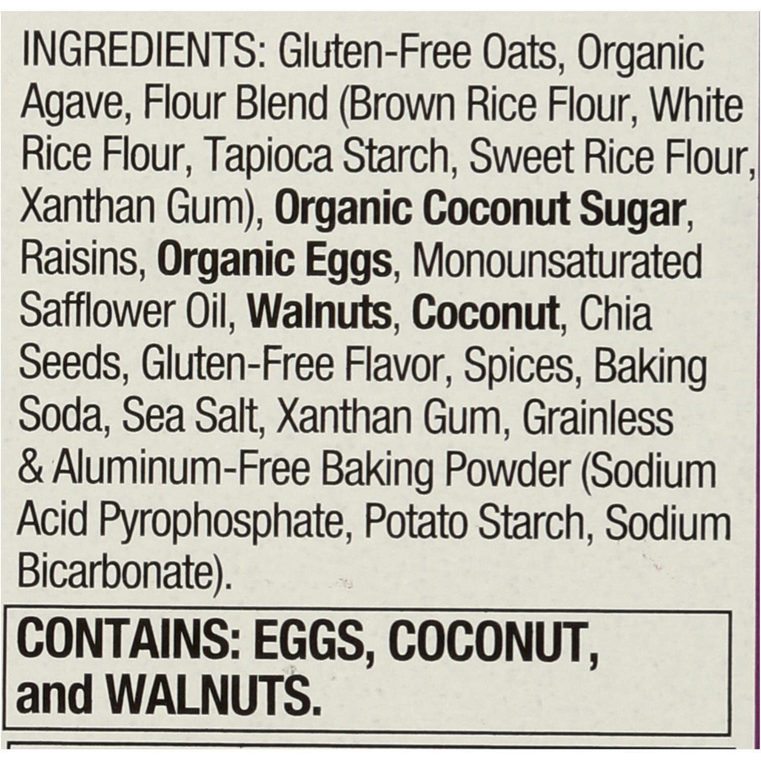 Pamela's Products Whenever Bars Oat Raisin Walnut Spice, 1.41-Ounce Bars, 5 Bars Per Box, Pack Of 6 Boxes (Total 30 Bars)