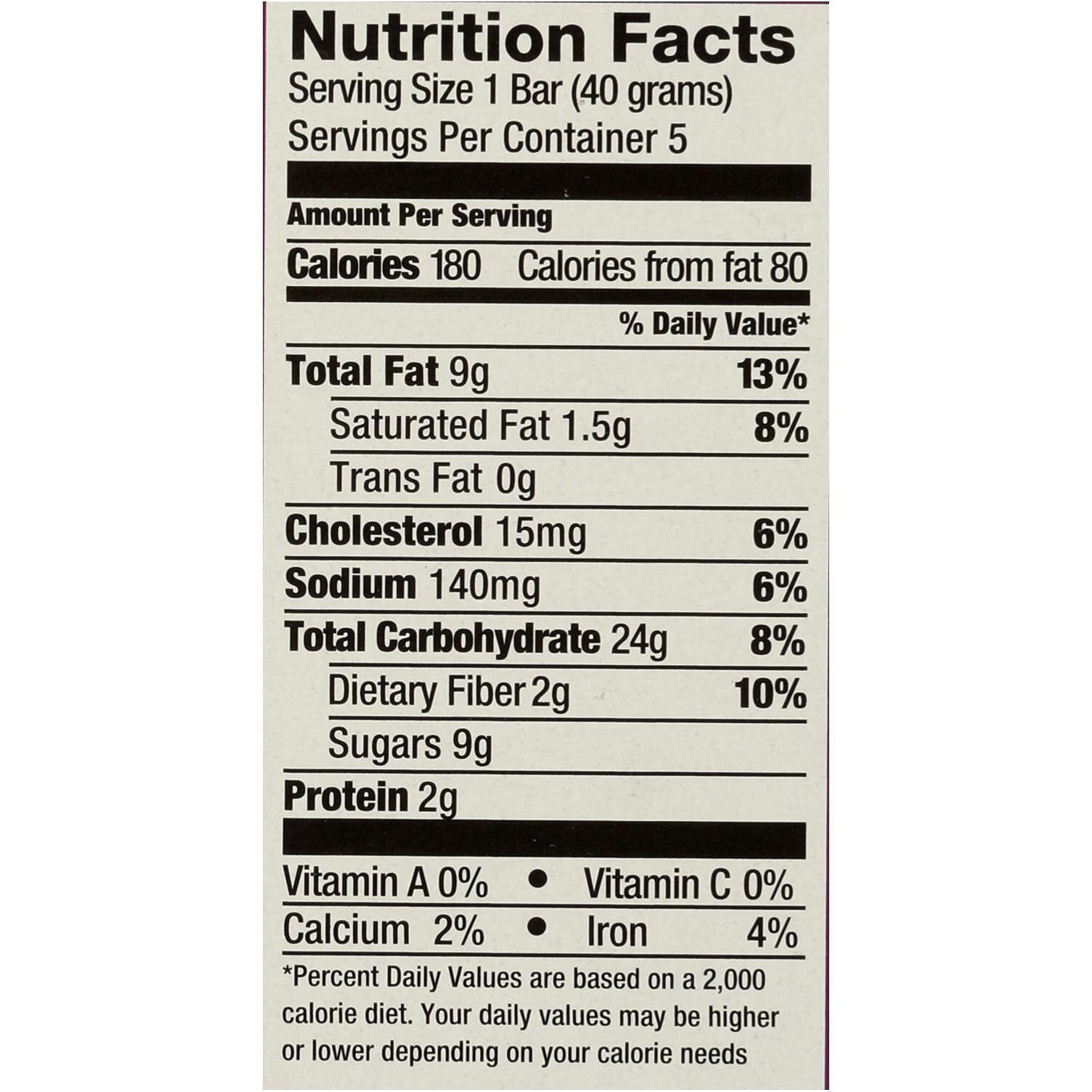 Pamela's Products Whenever Bars Oat Raisin Walnut Spice, 1.41-Ounce Bars, 5 Bars Per Box, Pack Of 6 Boxes (Total 30 Bars)