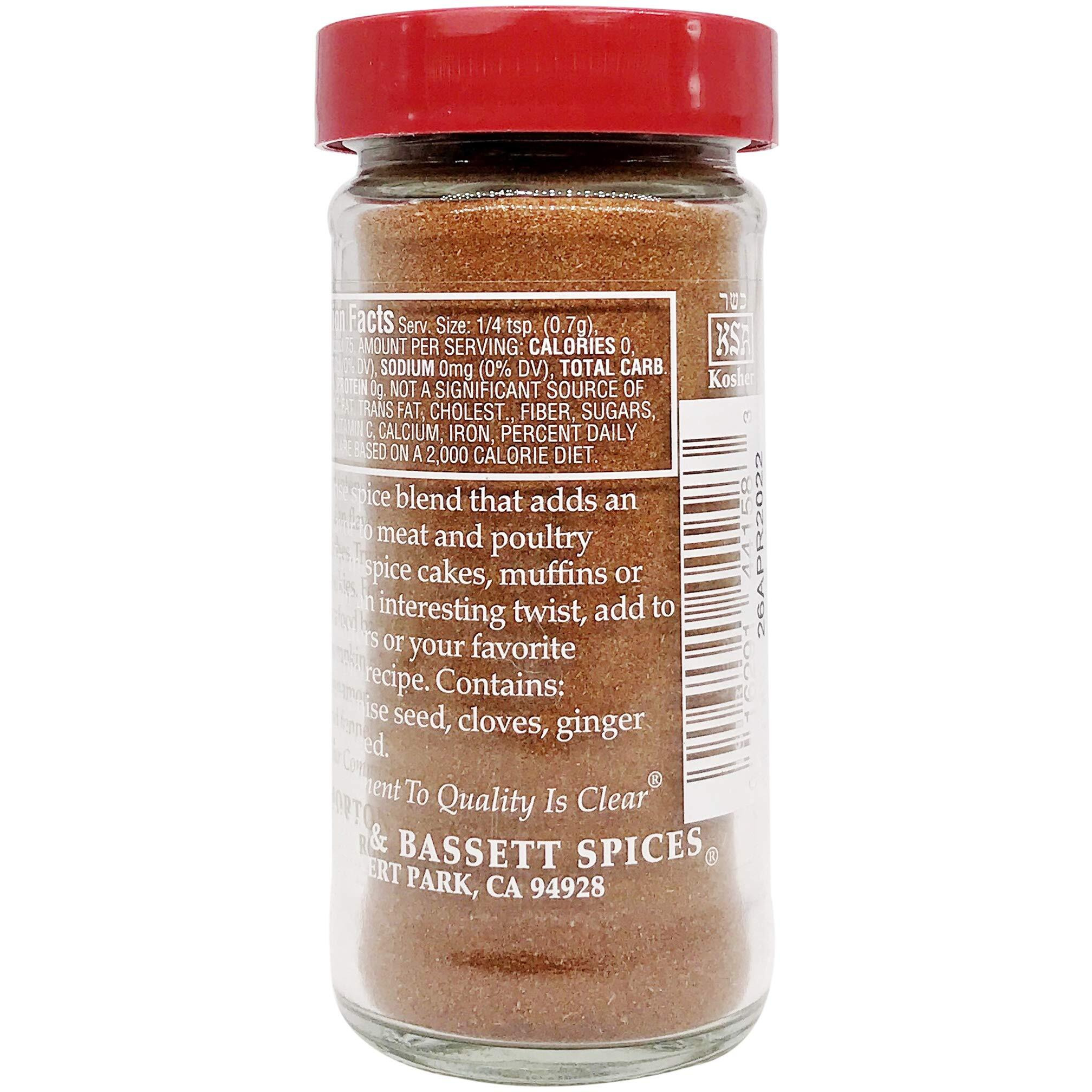 Morton & Bassett Chinese 5 Spice, 1.9-Ounce Jar