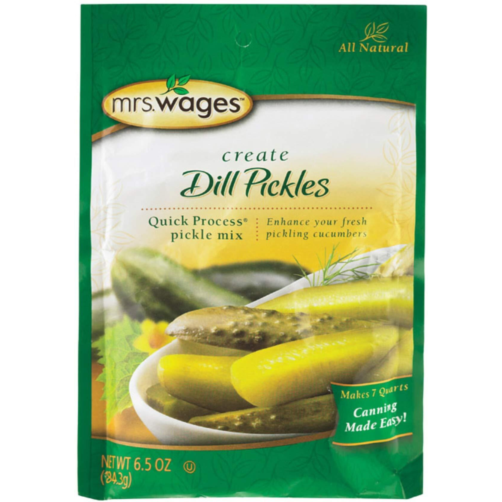Mrs. Wages Dill Pickling Mix, 6.5 Ounces X 3 Packages