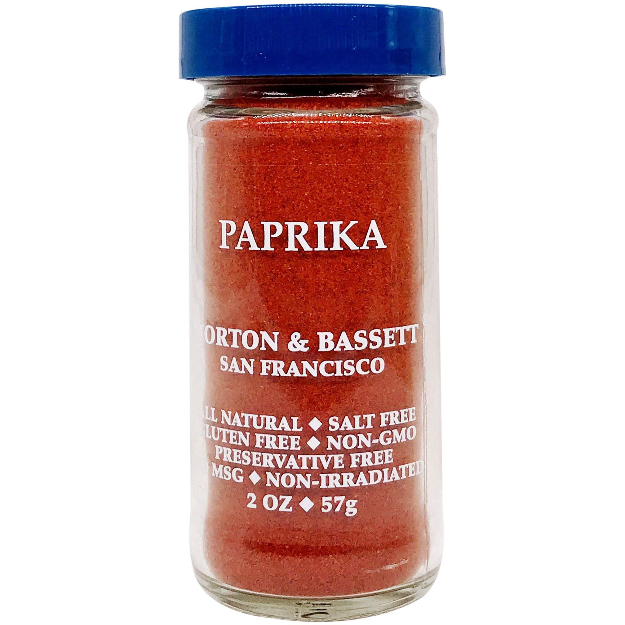 Morton & Bassett Paprika, 2-Ounce Jar