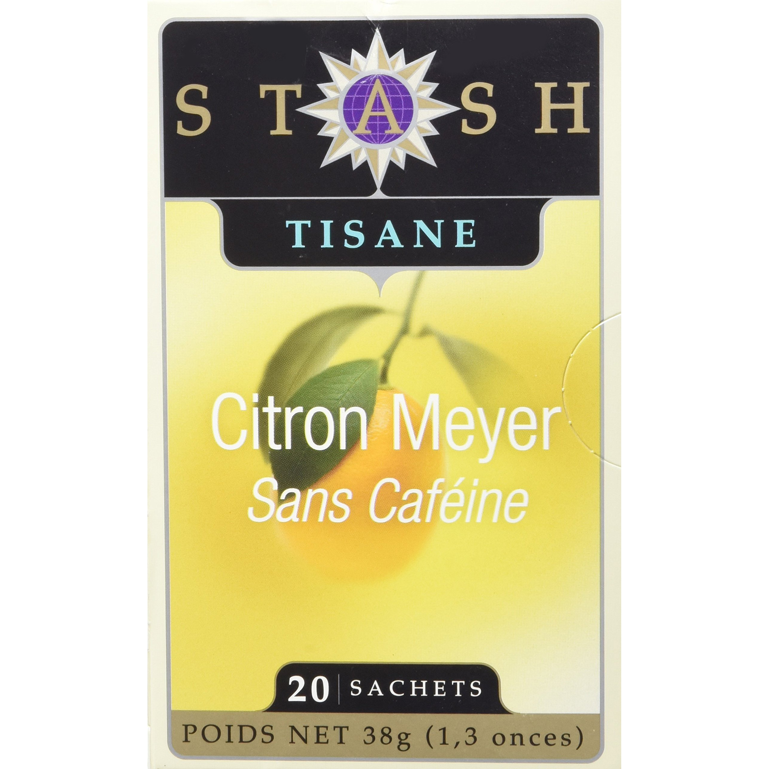 Stash Herbal Tea Meyer Lemon, 20 Count Box (3 Pack)