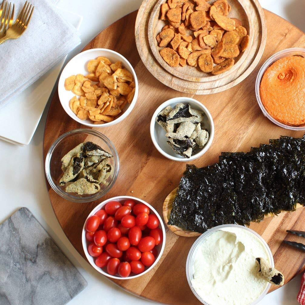 Seasnax Organic Olive Oil Roasted Seaweed Nori Sheets, Original, 2.16 Ounce (20 Large Sheets)