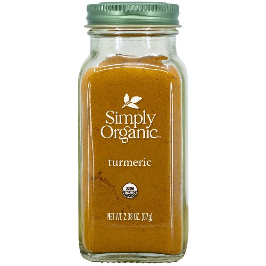 Simply Organic Ground Turmeric Root, Certified Organic | 2.38 Oz | Pack Of 2 | Curcuma Longa L.