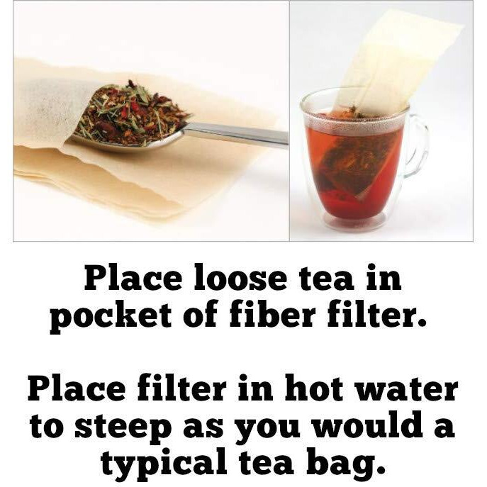 Rishi Tea Loose Leaf Tea Filters | Biodegradable Bpa Free, Chlorine-Free | 100 Large Filters, 600 Count (Pack Of 6) (Tb107)