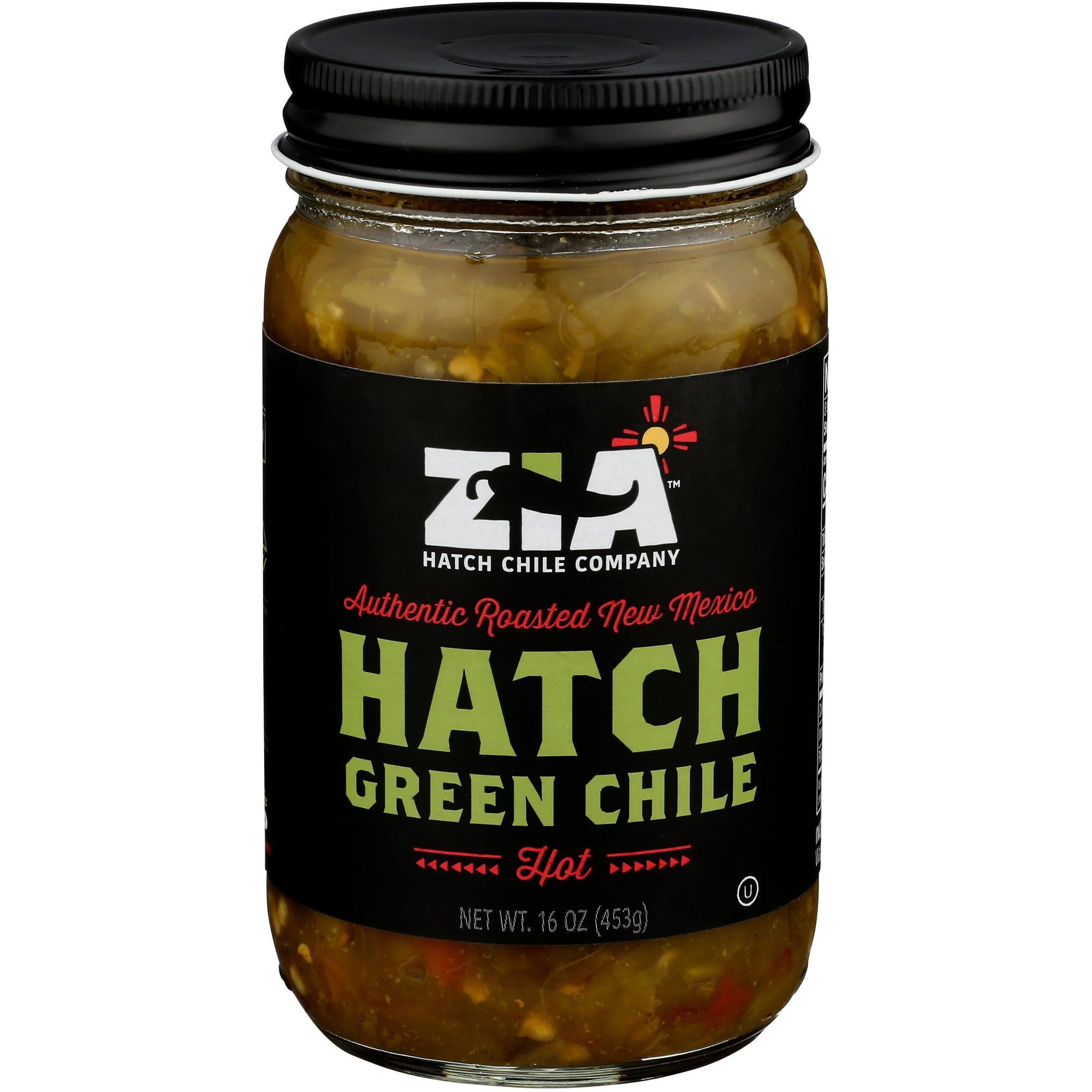 Zia Green Chile Company Roasted Hatch Green Chile - Hot, 16 Oz