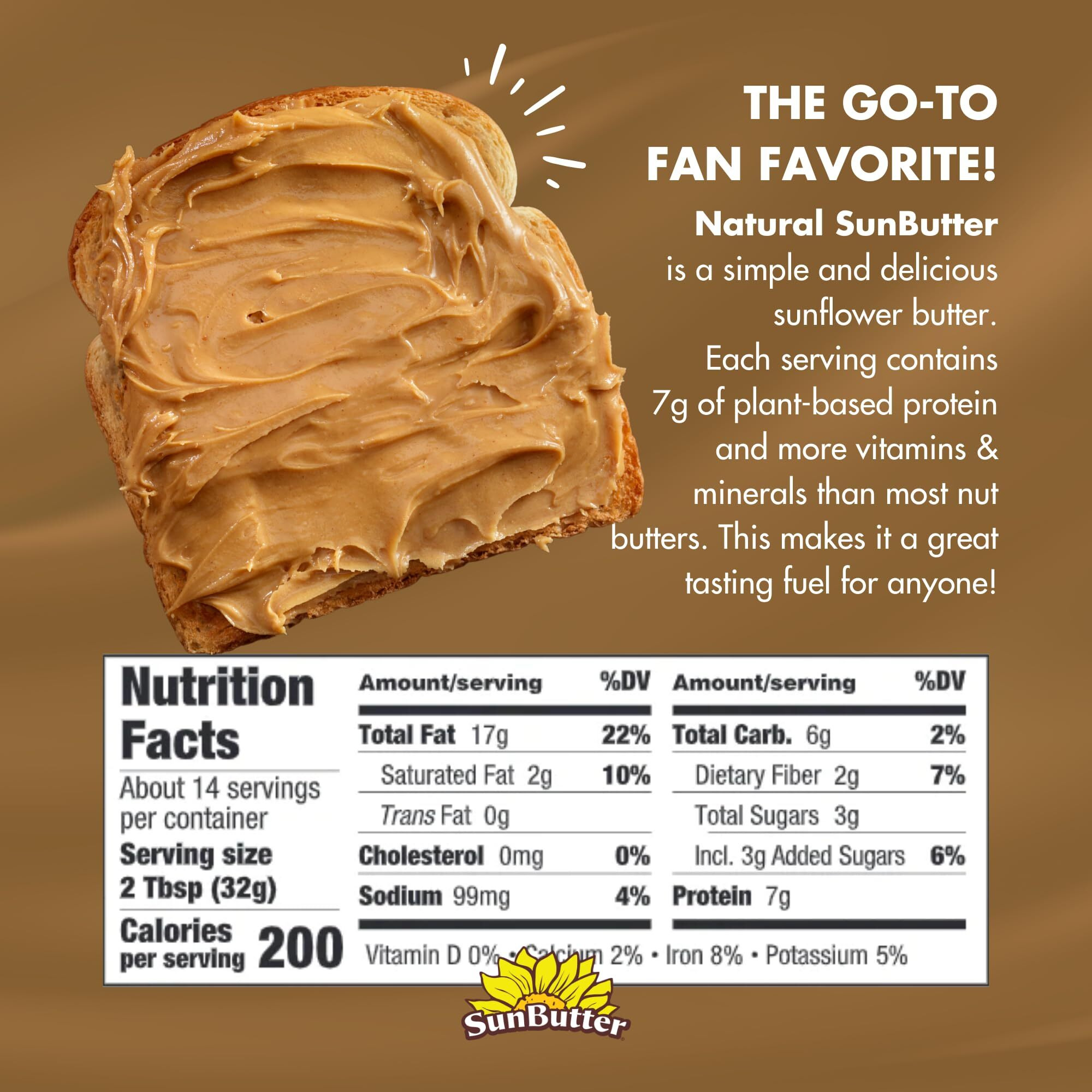 Sunbutter Natural Sunflower Butter