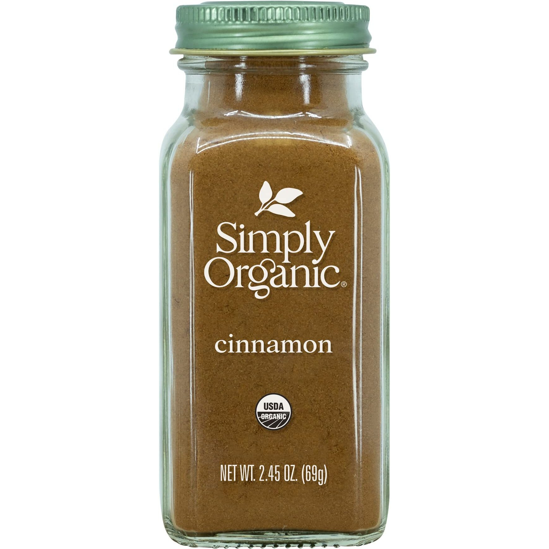 Simply Organic Ground Cinnamon, Certified Organic | 2.45 Oz | Cinnamomum Loureirii Nees