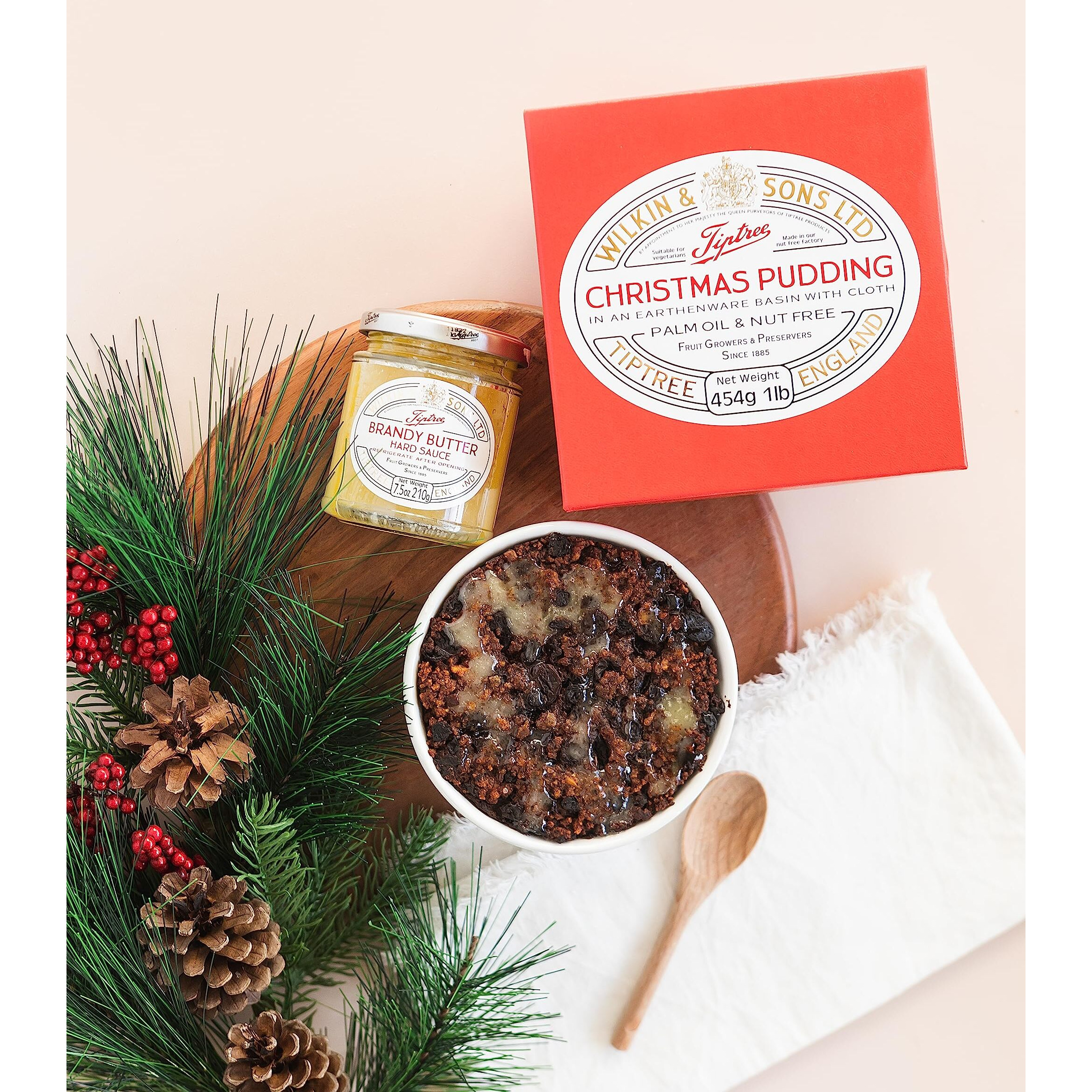 Tiptree Boxed Christmas Pudding, 1 Pound
