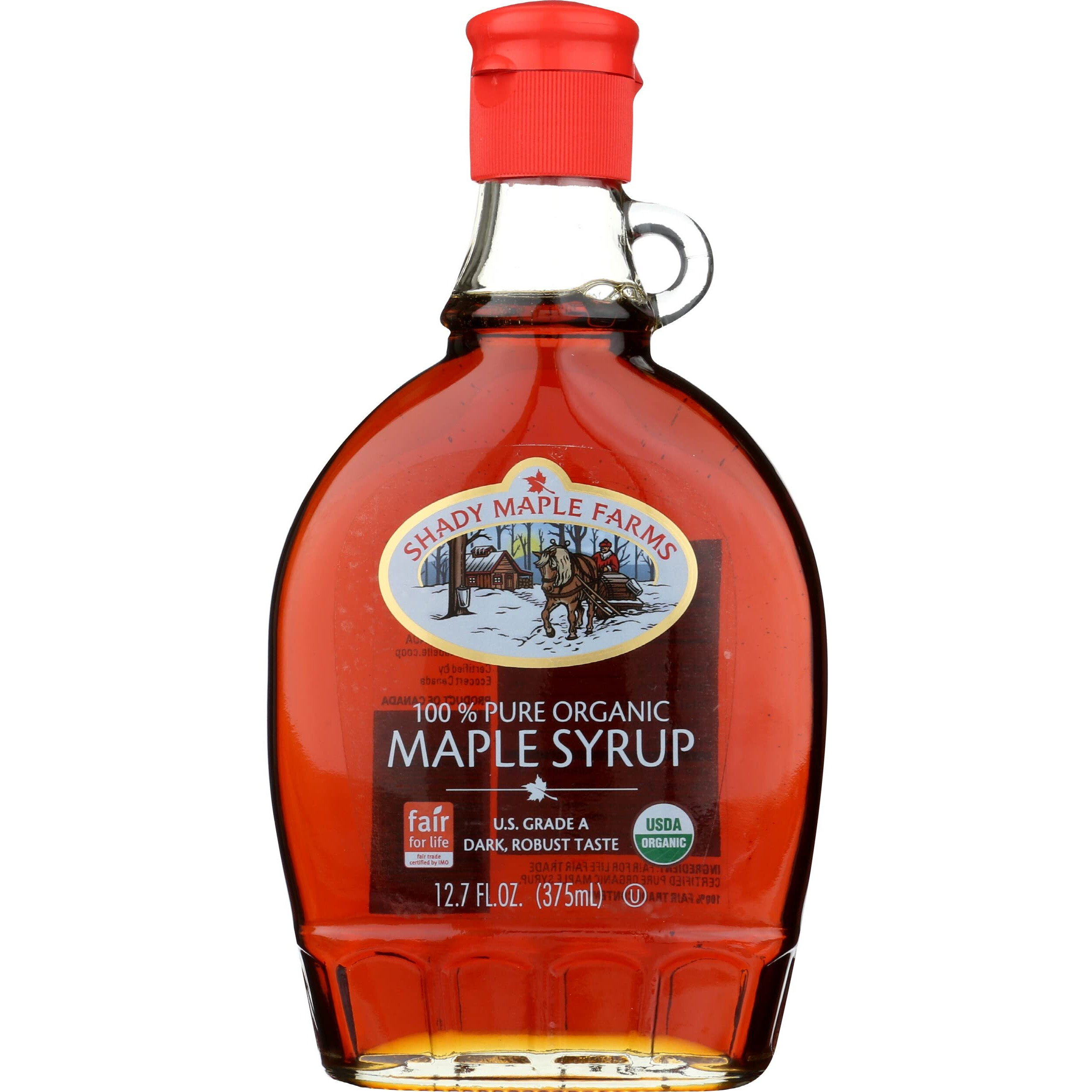 Shady Maple Farms, Syrup Maple Organic, 12.7 Fl Oz