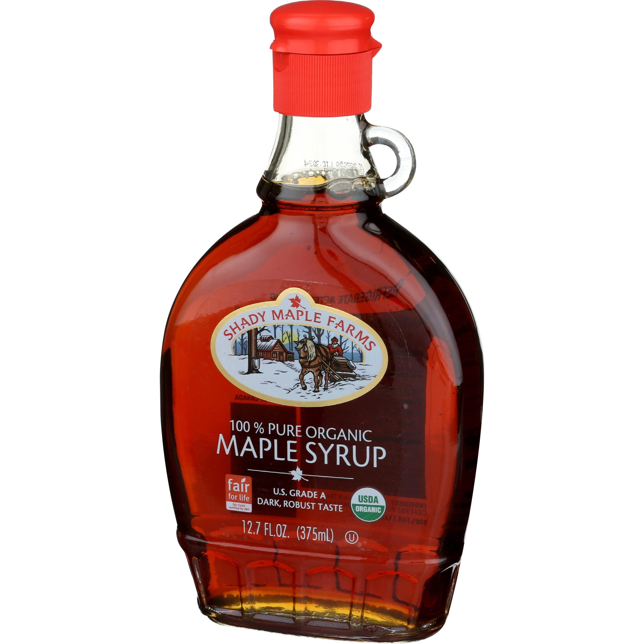 Shady Maple Farms, Syrup Maple Organic, 12.7 Fl Oz
