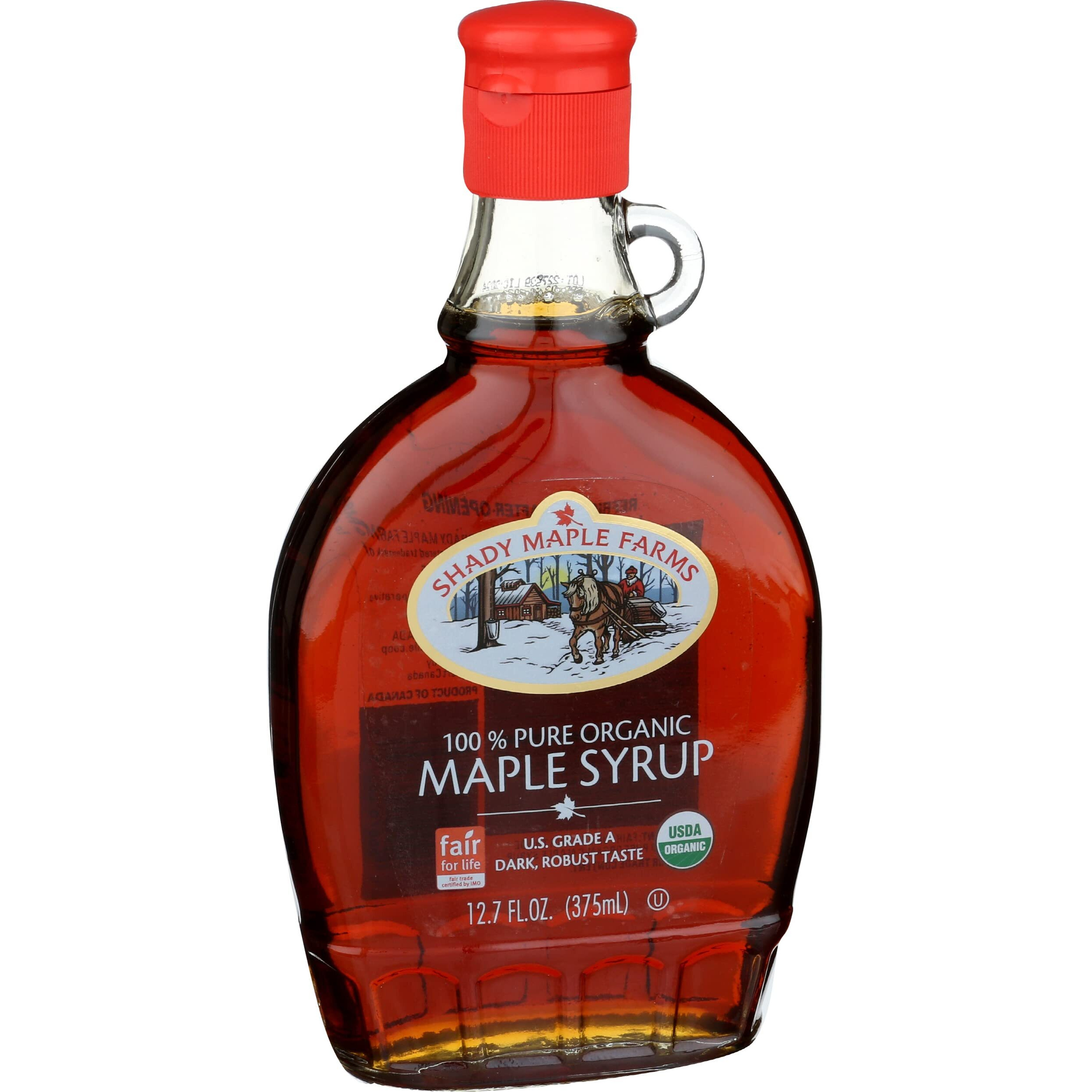 Shady Maple Farms, Syrup Maple Organic, 12.7 Fl Oz