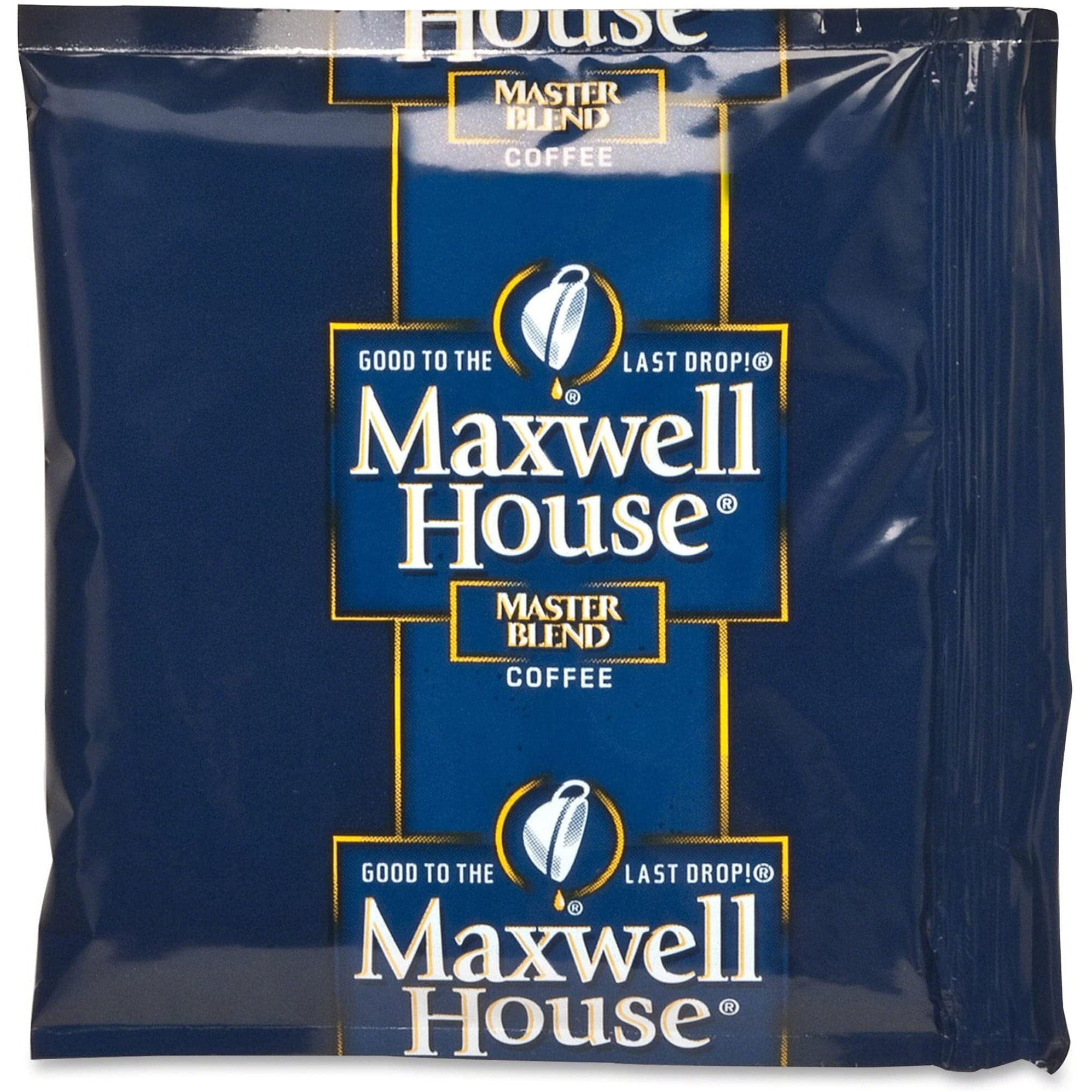 Maxwell House Coffee, Regular Ground, 1.1 Oz Pack, 42/Carton