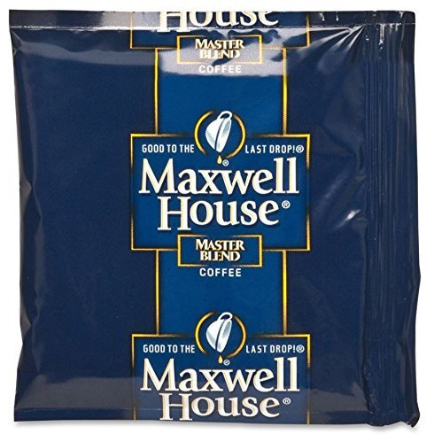 Maxwell House Coffee, Regular Ground, 1.1 Oz Pack, 42/Carton