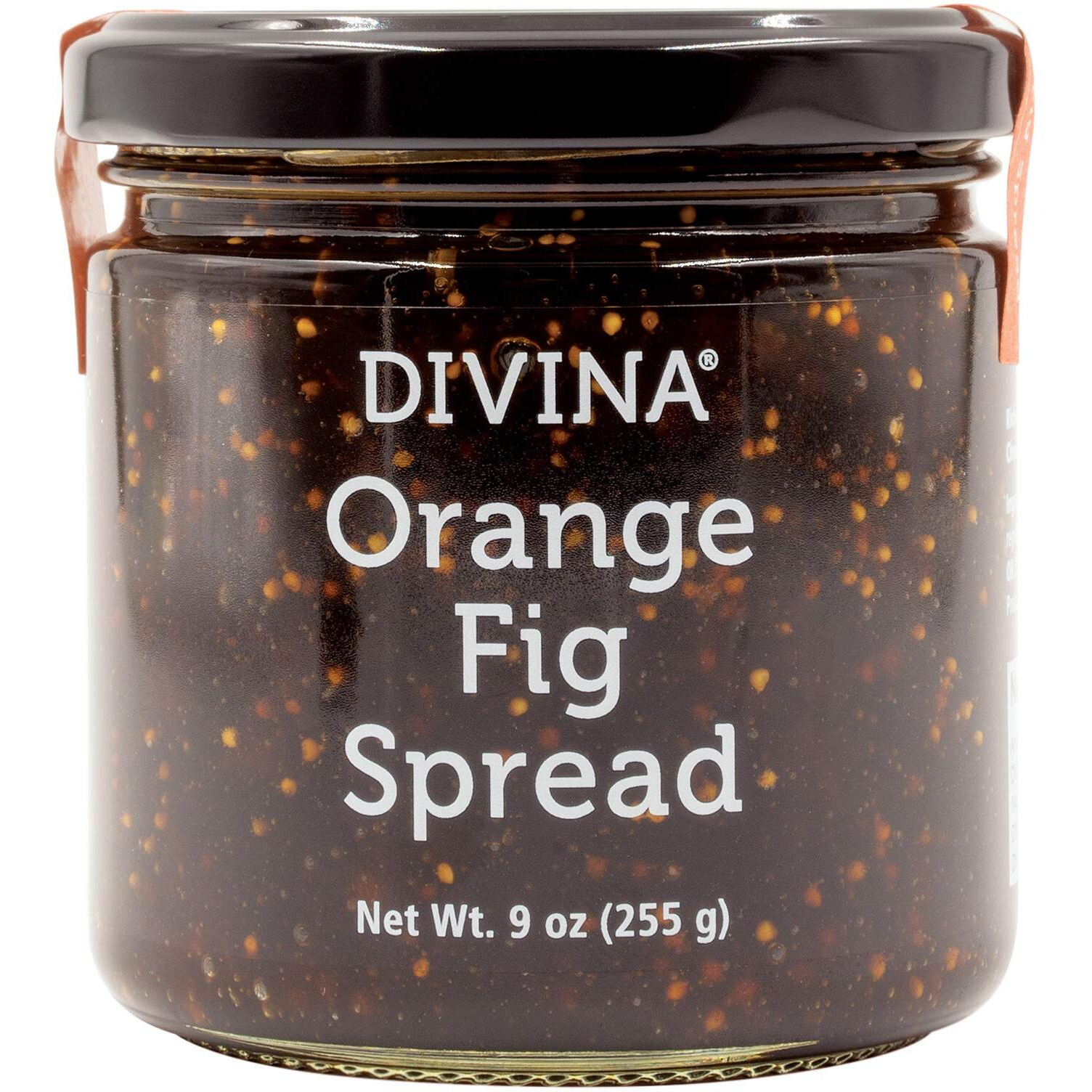 Divina Orange Fig Spread Jam, 9 Ounce