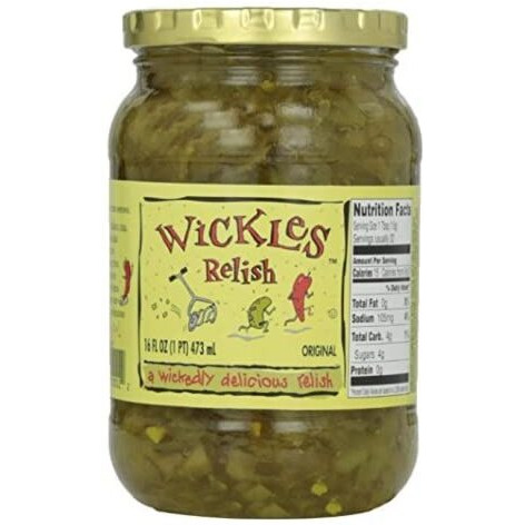 Wickles Original Relish, 16 Ounce