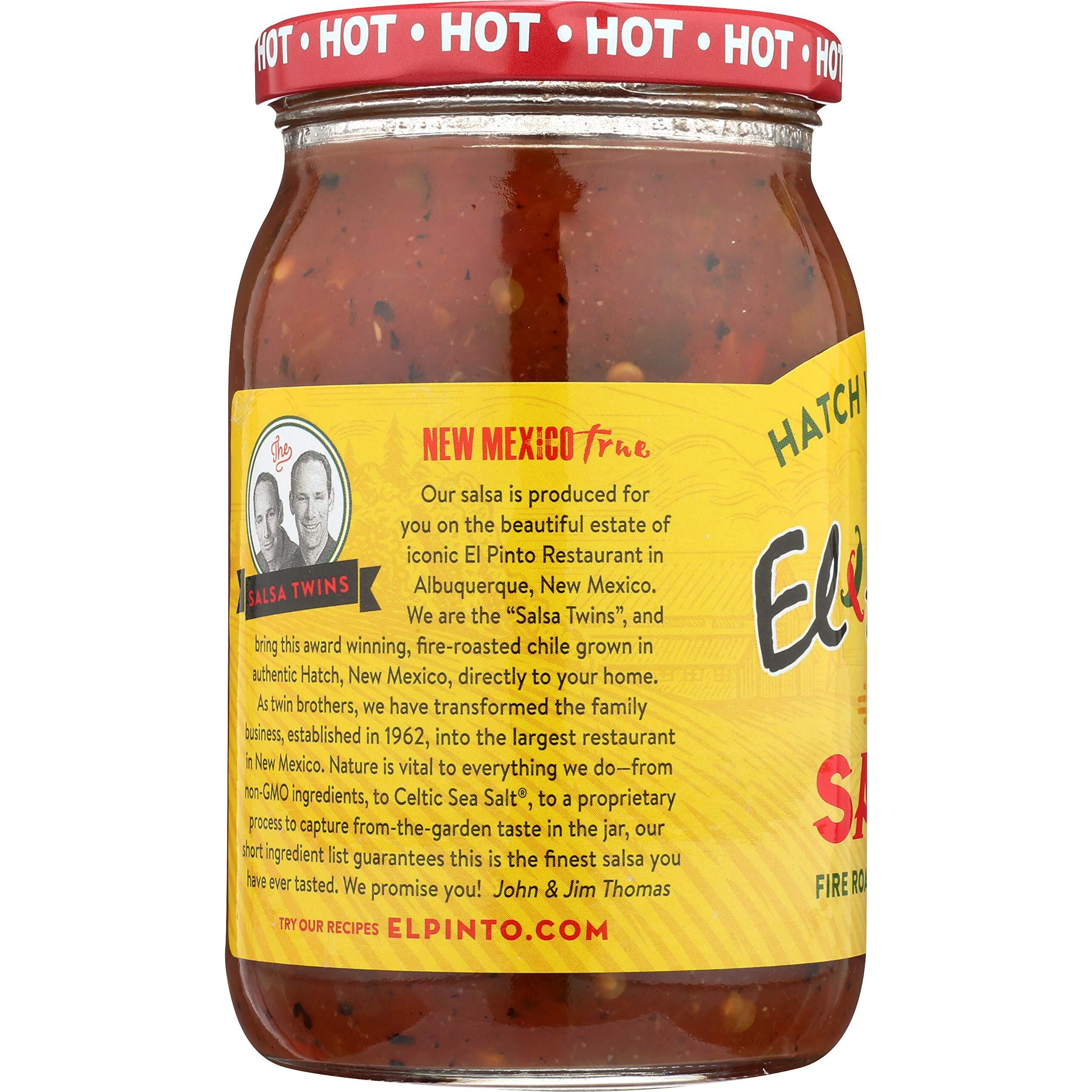 El Pinto Hot Salsa, 16 Ounce (Pack Of 6)