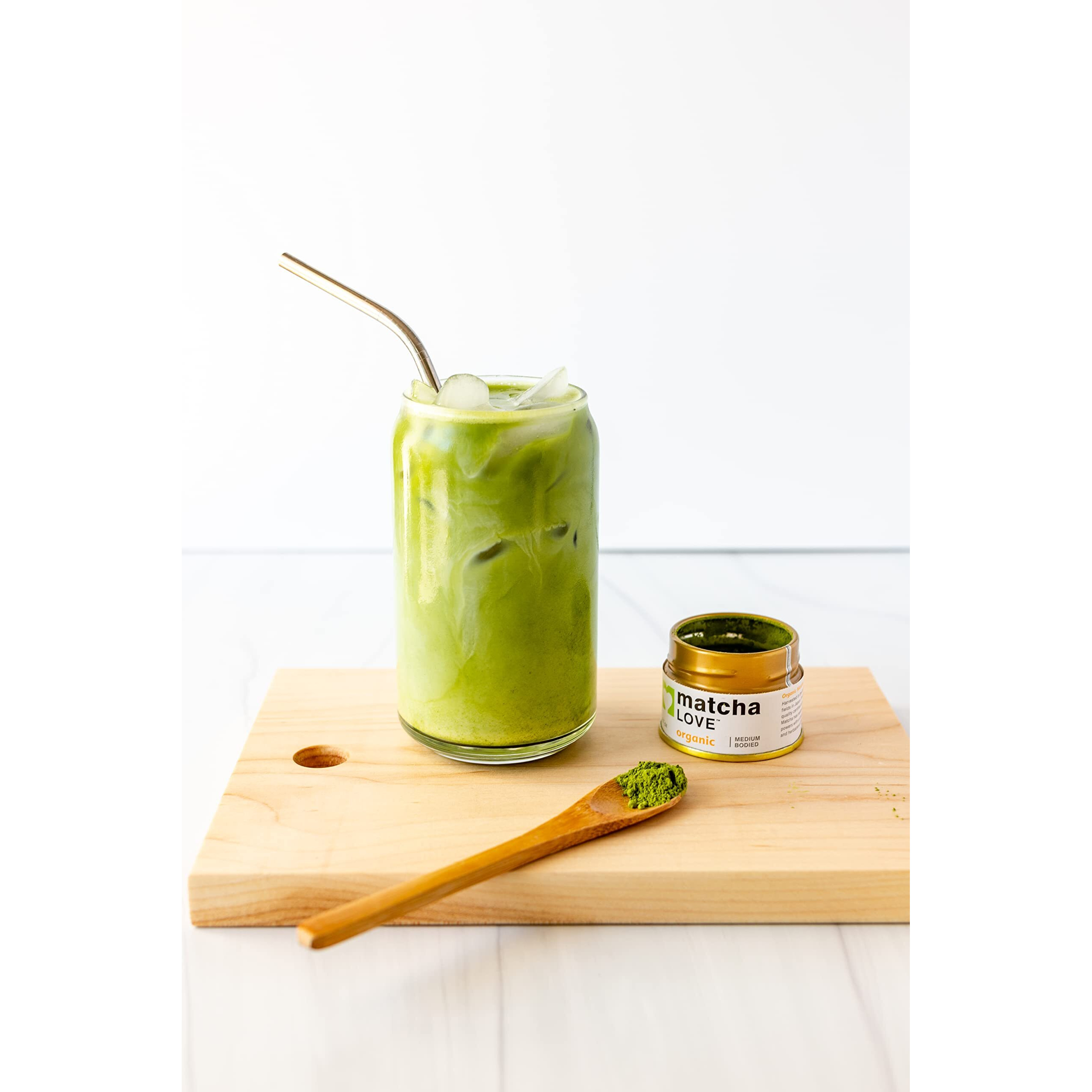 Matcha Love Ceremonial Green Tea Organic 0.7 Ounce Canister (Pack Of 1) Green Tea Powder