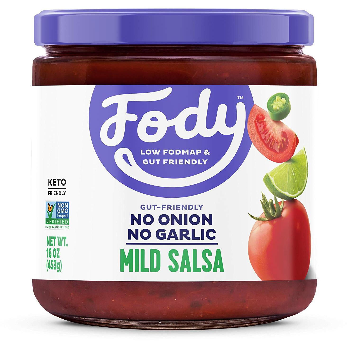 Fody Food Company Salsa, Let's Dance Mild, 16 Oz