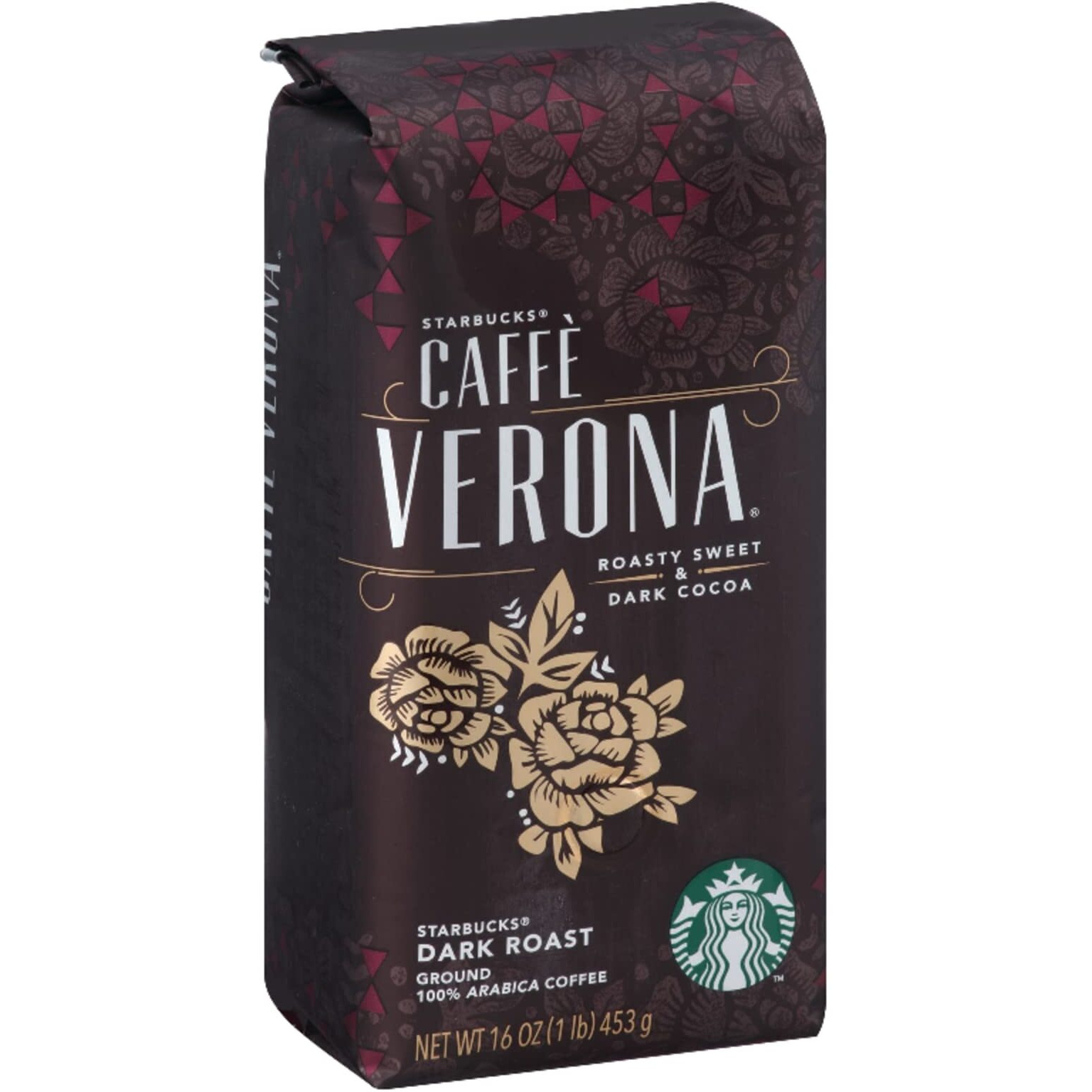 Starbucks Caffe Verona Dark Roast Ground Coffee