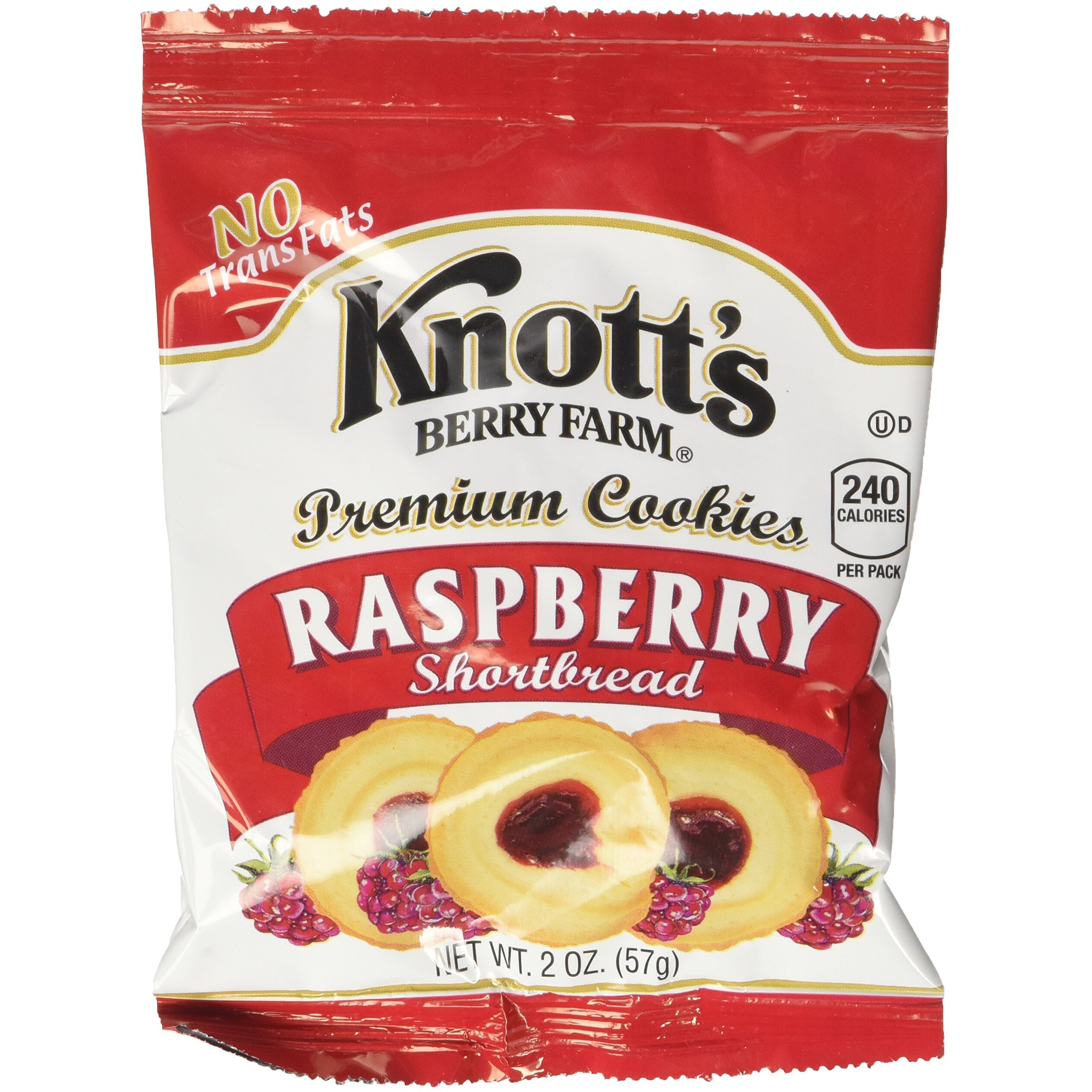 Knott's Berry Farm Raspberry Shortbread -36/2Oz