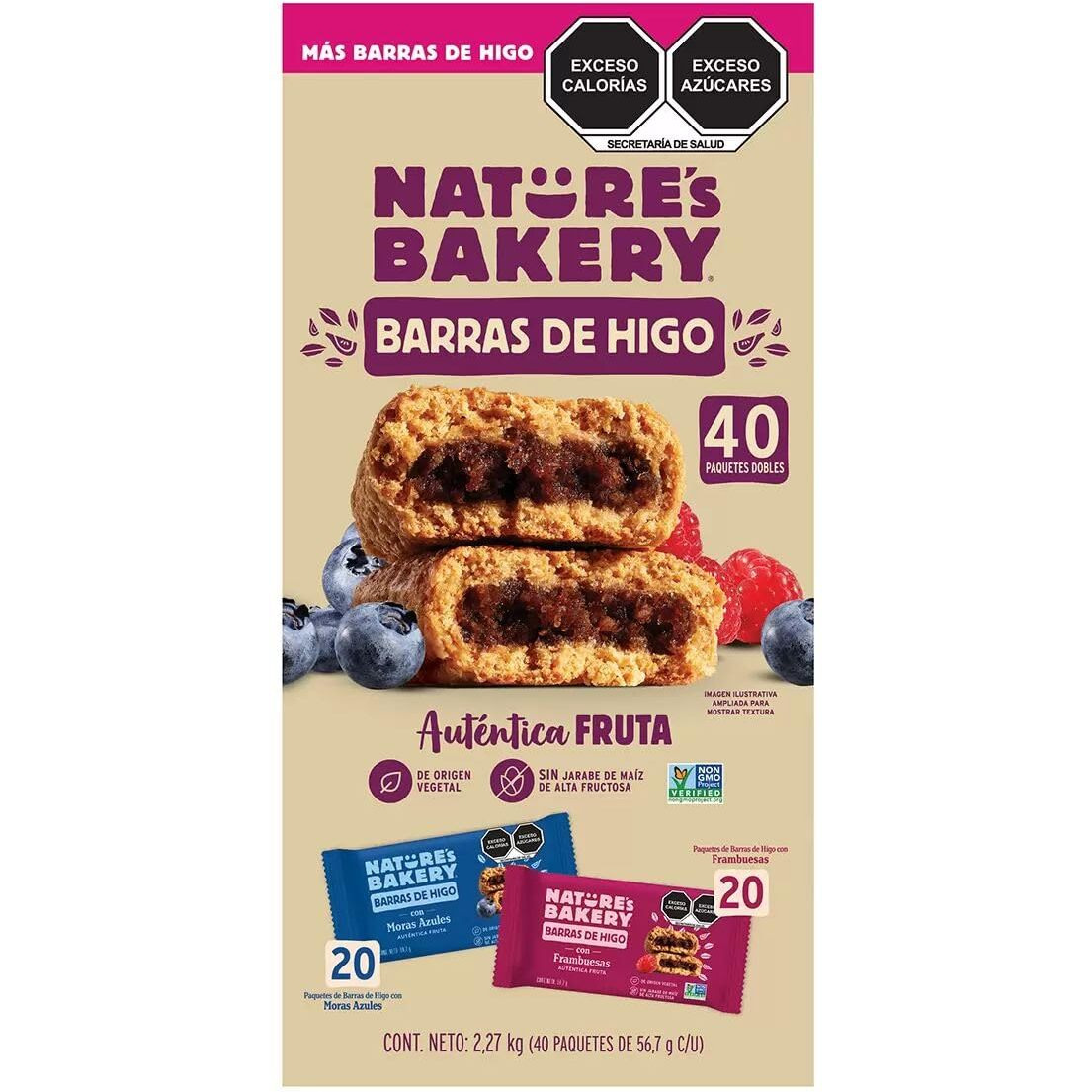Nature's Bakery Fig Bar (40 Pack/ 5 Lbs)
