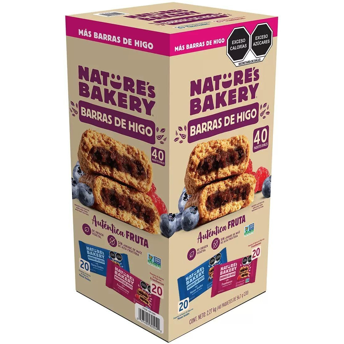 Nature's Bakery Fig Bar (40 Pack/ 5 Lbs)