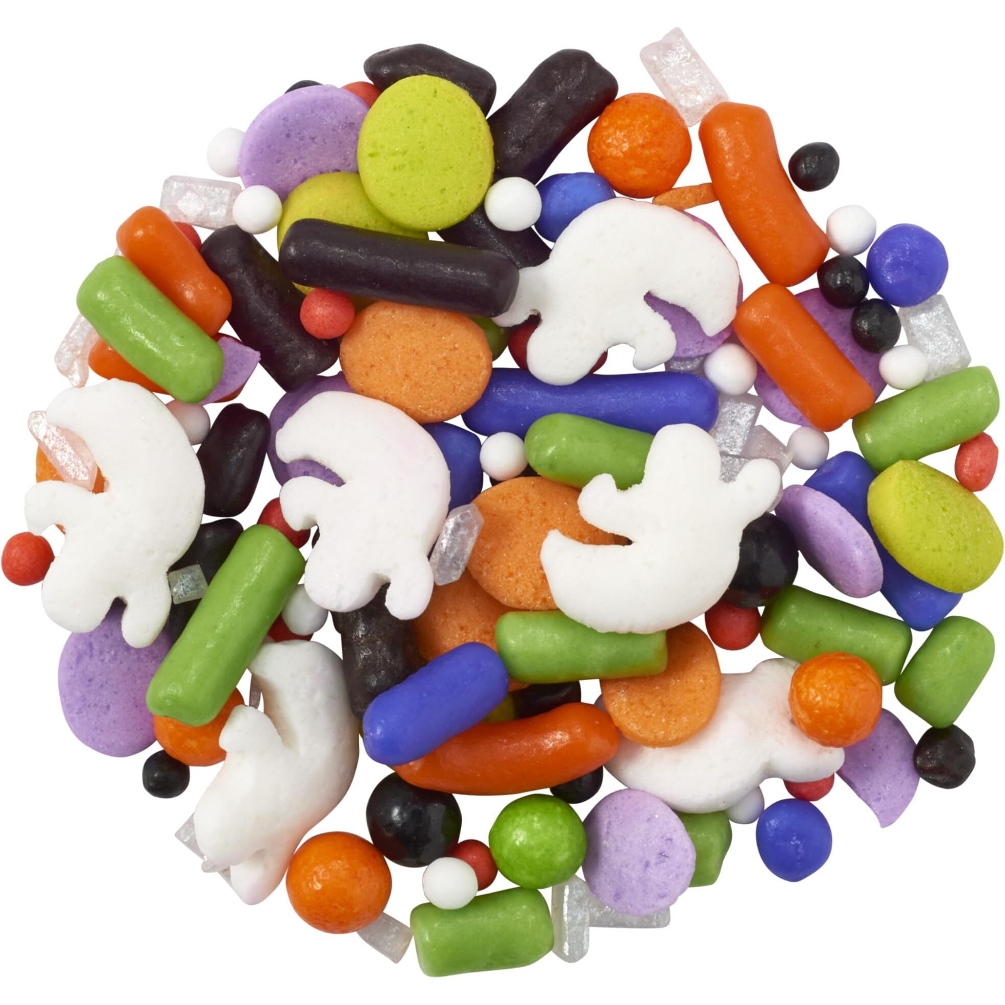 Decopac Halloween Fusion Mix Sprinkles, 26Oz, Shaped Candy Sprinkles In Handheld Container, Edible Decorations For Celebration Cakes, Cupcakes, Cookies And Donuts