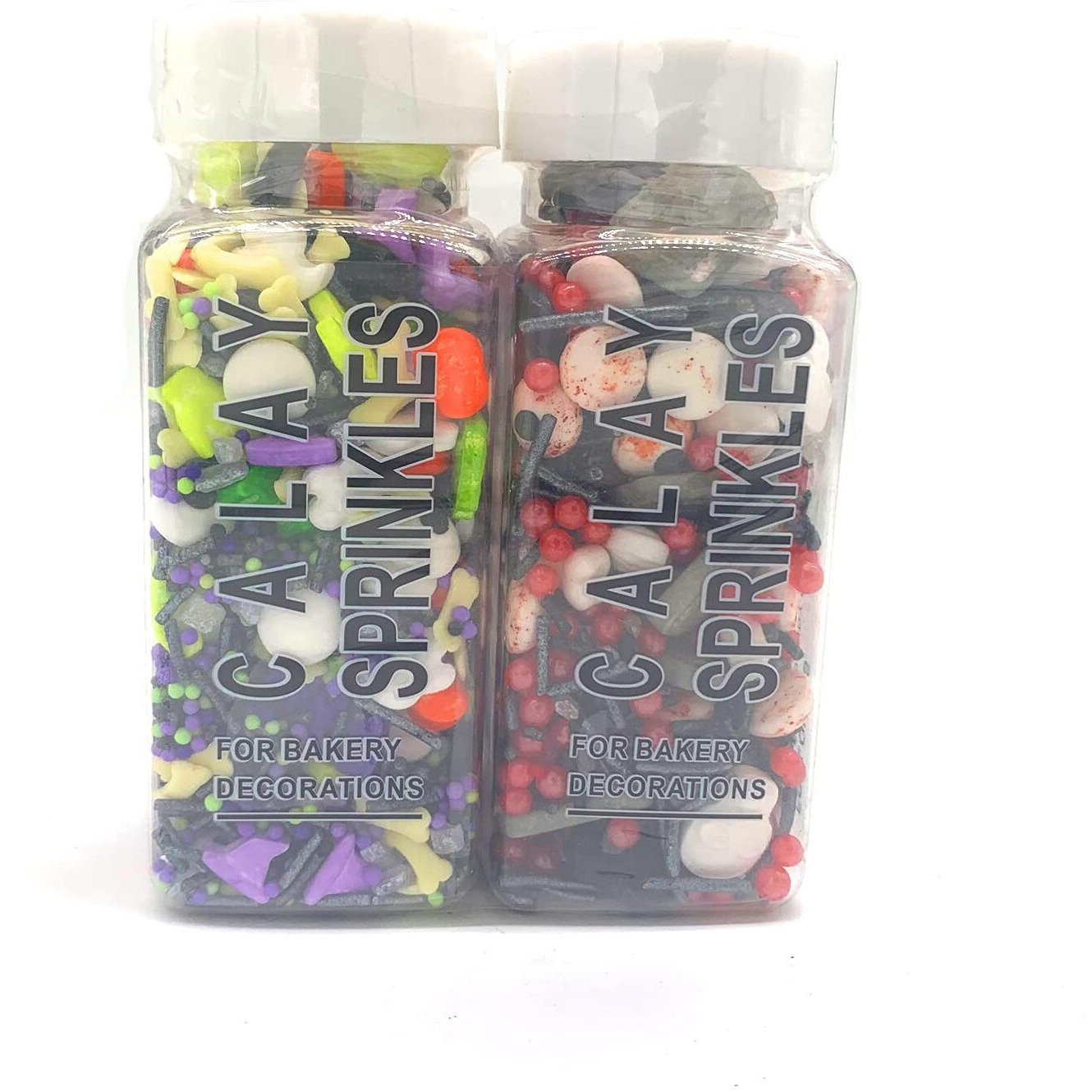 7 Ounce Eyes Pumpkin Vampire Sprinkles Halloween Sprinkle Skull Halloween Cupcakes Cake Topper Decoration