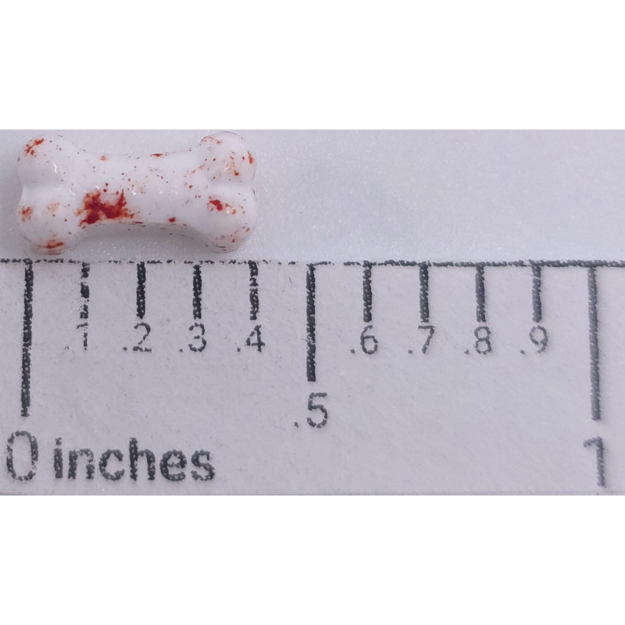 Ncs Mini Bloody Skeleton Or Animal Bones Edible Candy Toppers, 8 Ounces - Great For Cupcakes, Cookies, Cakes, Cake Pops, And Party Table