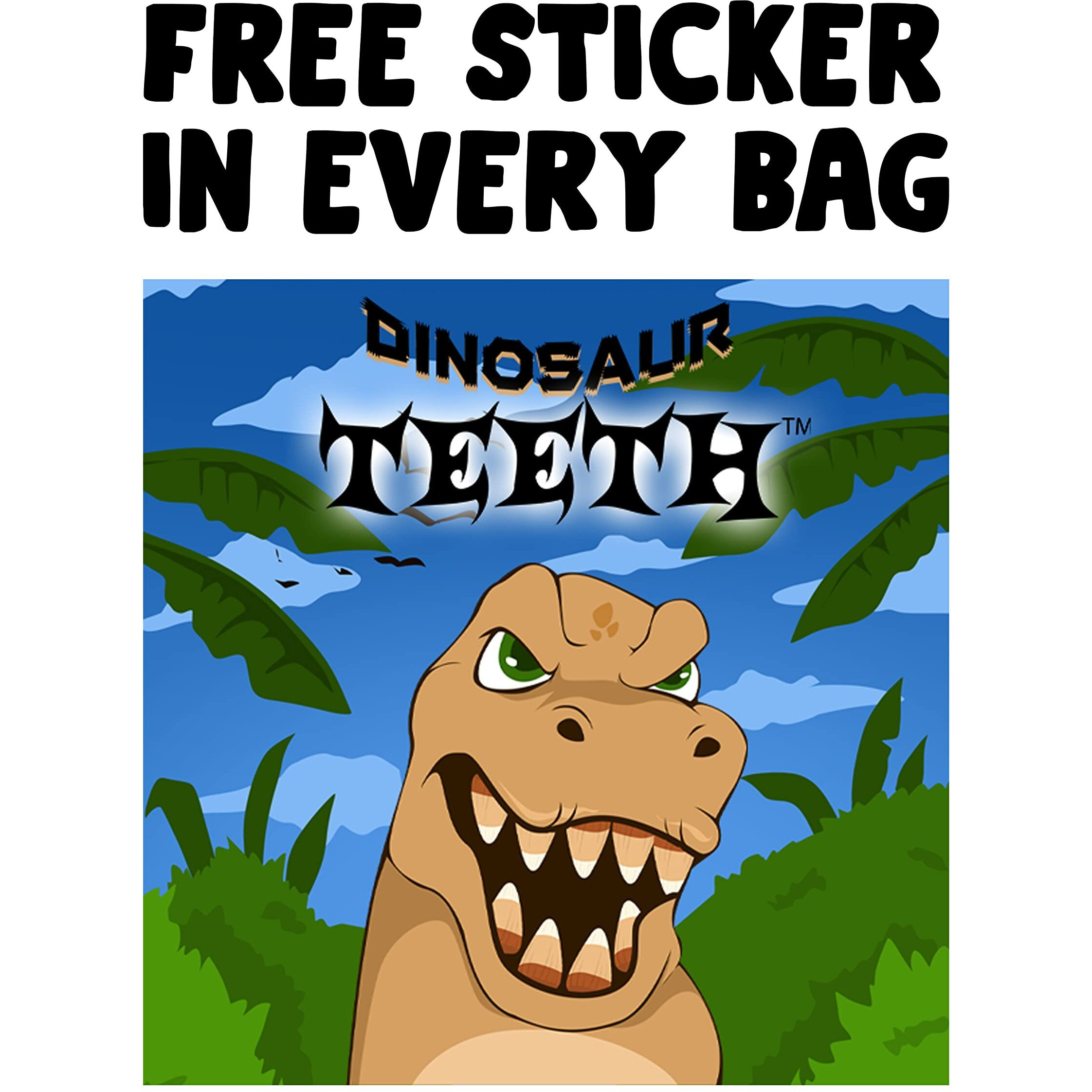 Dinosaur Teeth Smores Flavored Candy Corn Fun Unique Halloween Candy Gag Gift For Birthday Girls, Boys, Kids & Teens (7 Ounces)