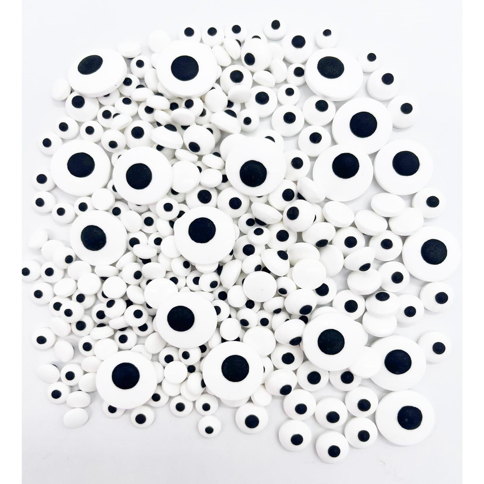 Halloween Sprinkles Candy Eyeballs Eye Ball Mixed Sweets Cake Cupcake Toppers Cookie Dessert Sprinkles Decorations For Christmas Halloween Birthday Party Supplies 3.2 Ounce(Three Size Mixed)