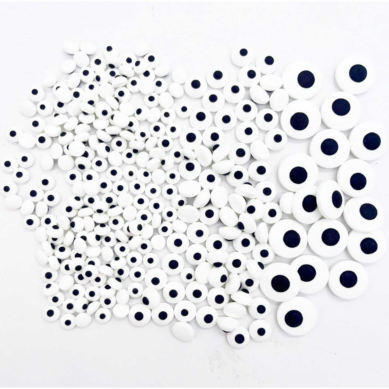 Halloween Sprinkles Candy Eyeballs Eye Ball Mixed Sweets Cake Cupcake Toppers Cookie Dessert Sprinkles Decorations For Christmas Halloween Birthday Party Supplies 3.2 Ounce(Three Size Mixed)