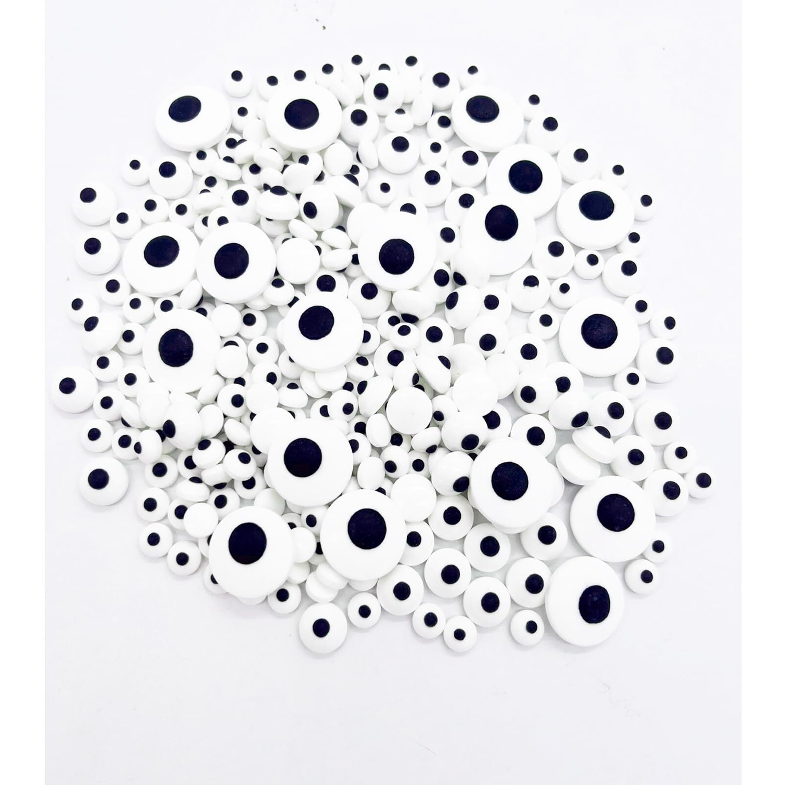 Halloween Sprinkles Candy Eyeballs Eye Ball Mixed Sweets Cake Cupcake Toppers Cookie Dessert Sprinkles Decorations For Christmas Halloween Birthday Party Supplies 3.2 Ounce(Three Size Mixed)