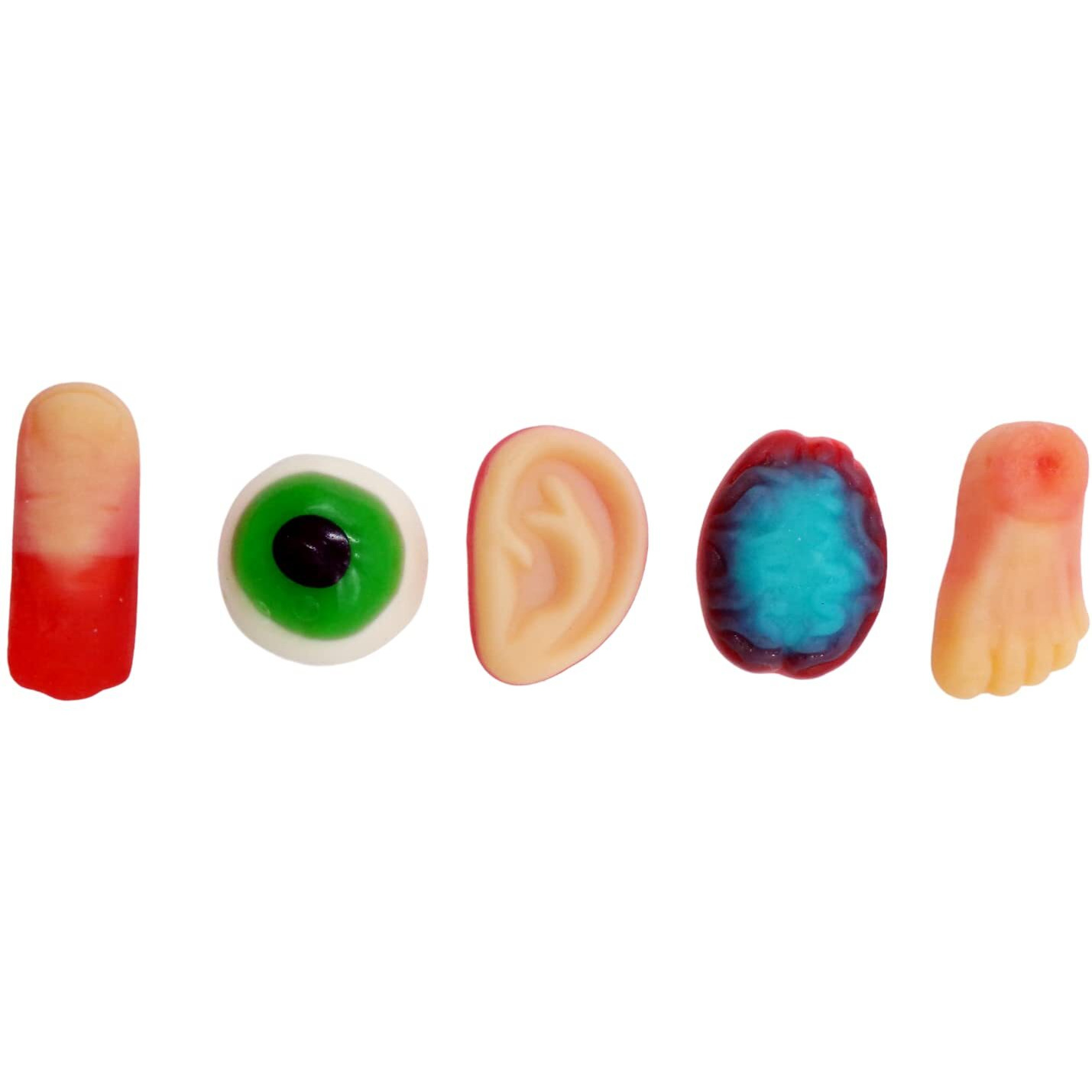 Frankford Halloween Gummy Candy Body Parts (50 Count)