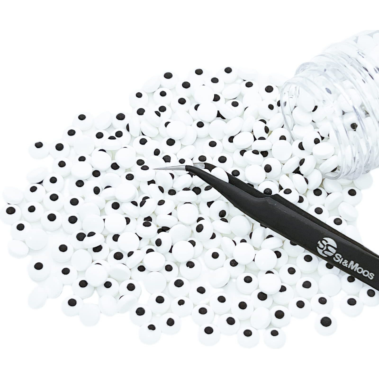Edible Eyes For Decorating Mini Candy Eyes For Decorating Edible Eyes For Cupcakes Mini Eyeball Sprinkles Edible Googly Eyes Edible Halloween Eyeball Candy Halloween Eyes Sprinkles 2.8 Oz With Tweezers