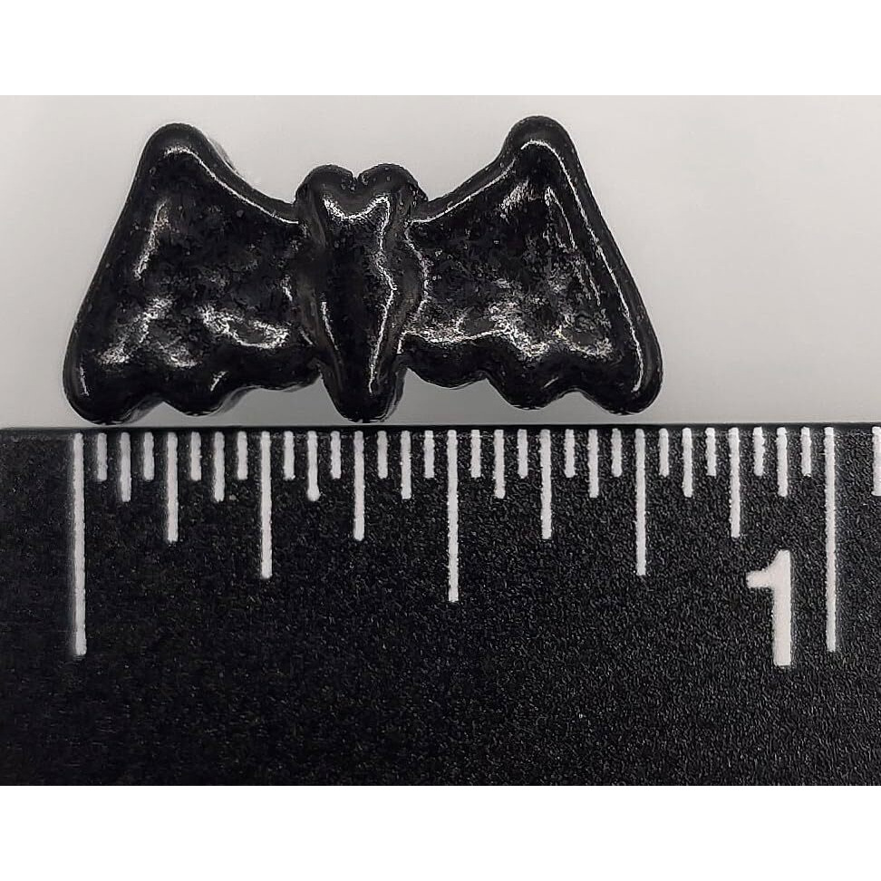 Ncs Orange And Black Bats Edible Candy Toppers, 8 Ounces - Great For Cupcakes, Cookies, Cakes, Cake Pops, And Party Tables