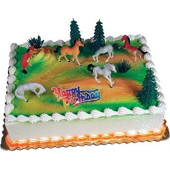 Cake Decorating Kit Cupcake Decorating Kit Sports Toys (Horses Zoo)