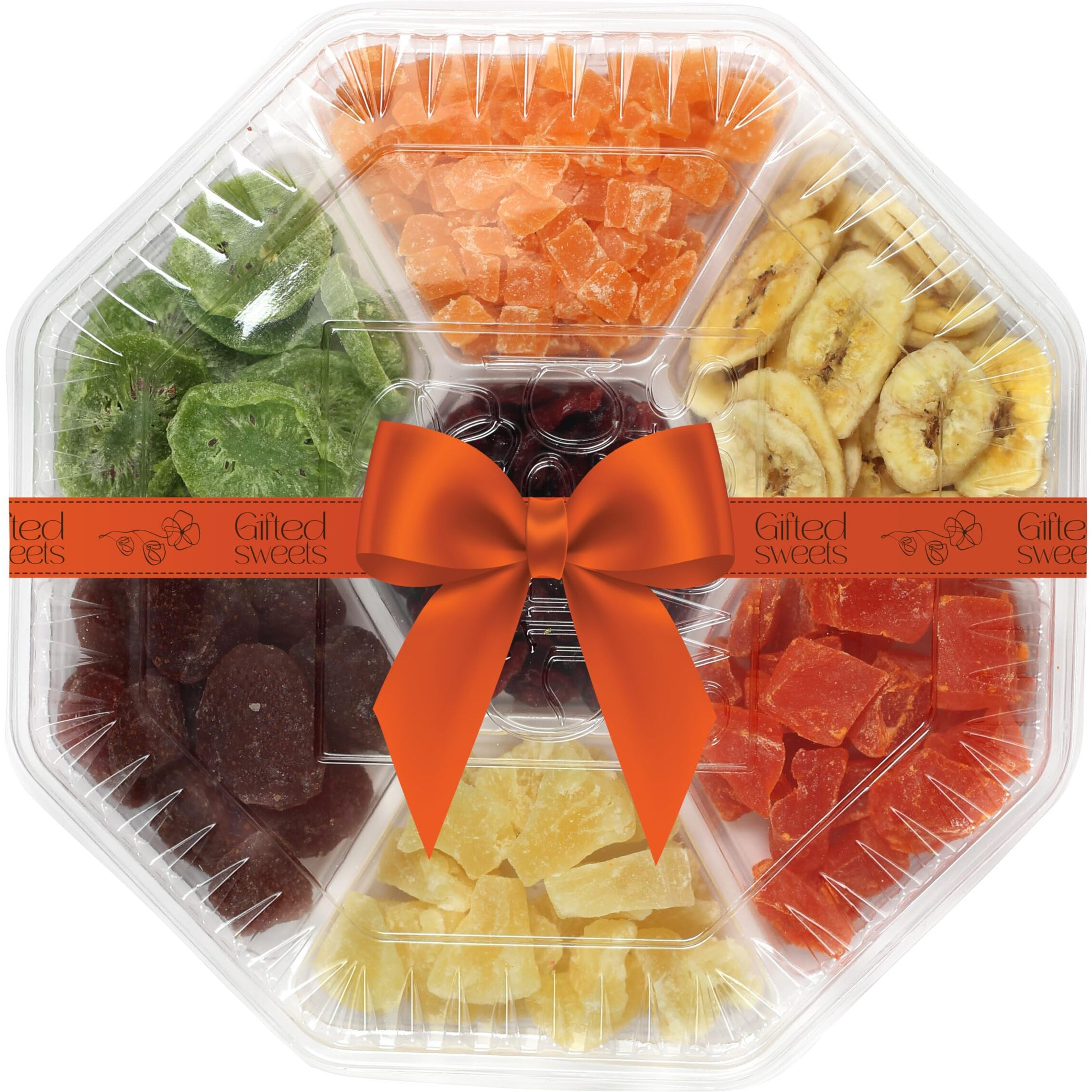 Dried Fruit Gift - 7 Variety Dried Fruit Assortment - Sweet Dried Fruit Gift Basket - Healthy Food Gift - Fancy Fruit Gift For Birthday, Thank You, Sympathy, Anniversary, Get Well Gift