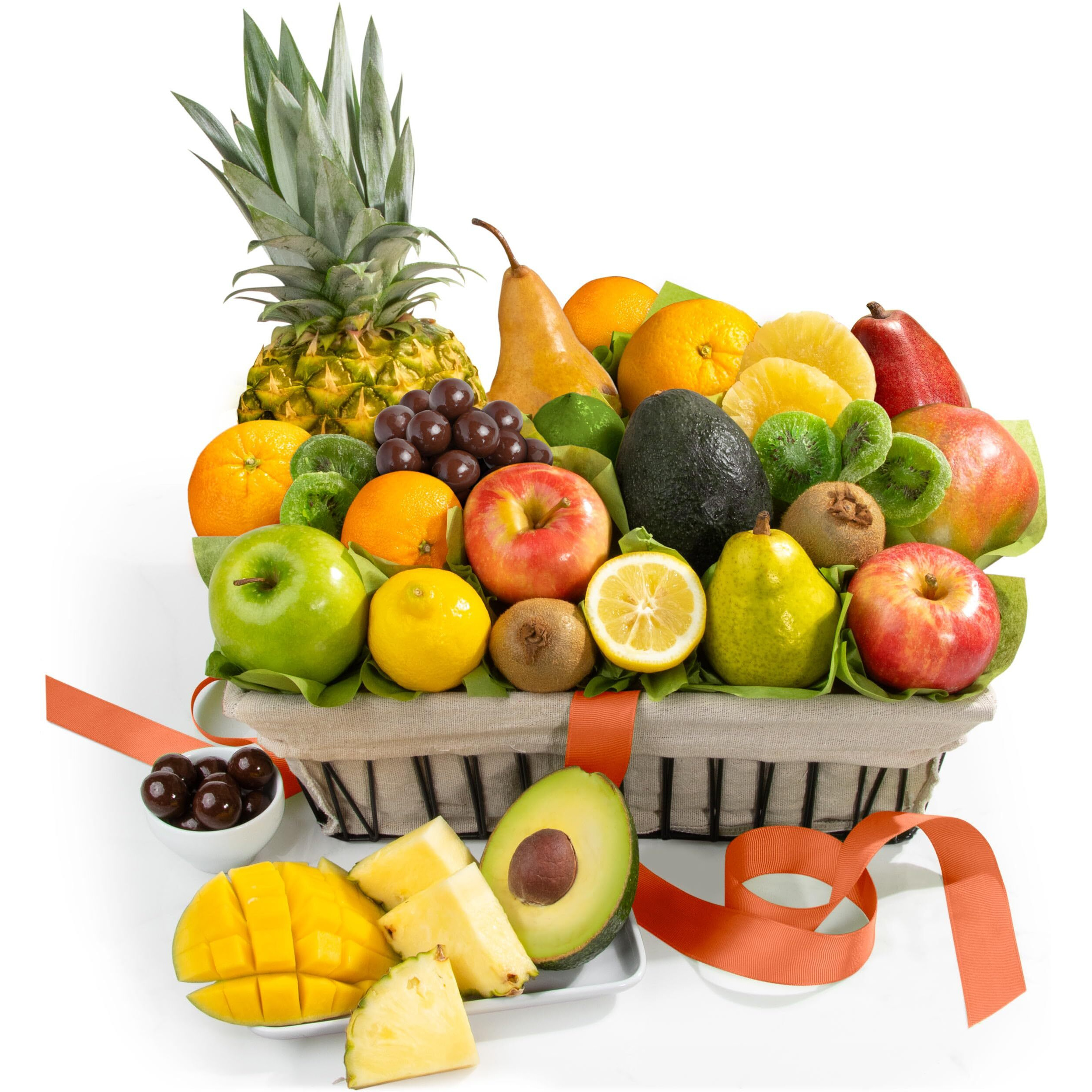 A Gift Inside Tropical Abundance Fruit Basket