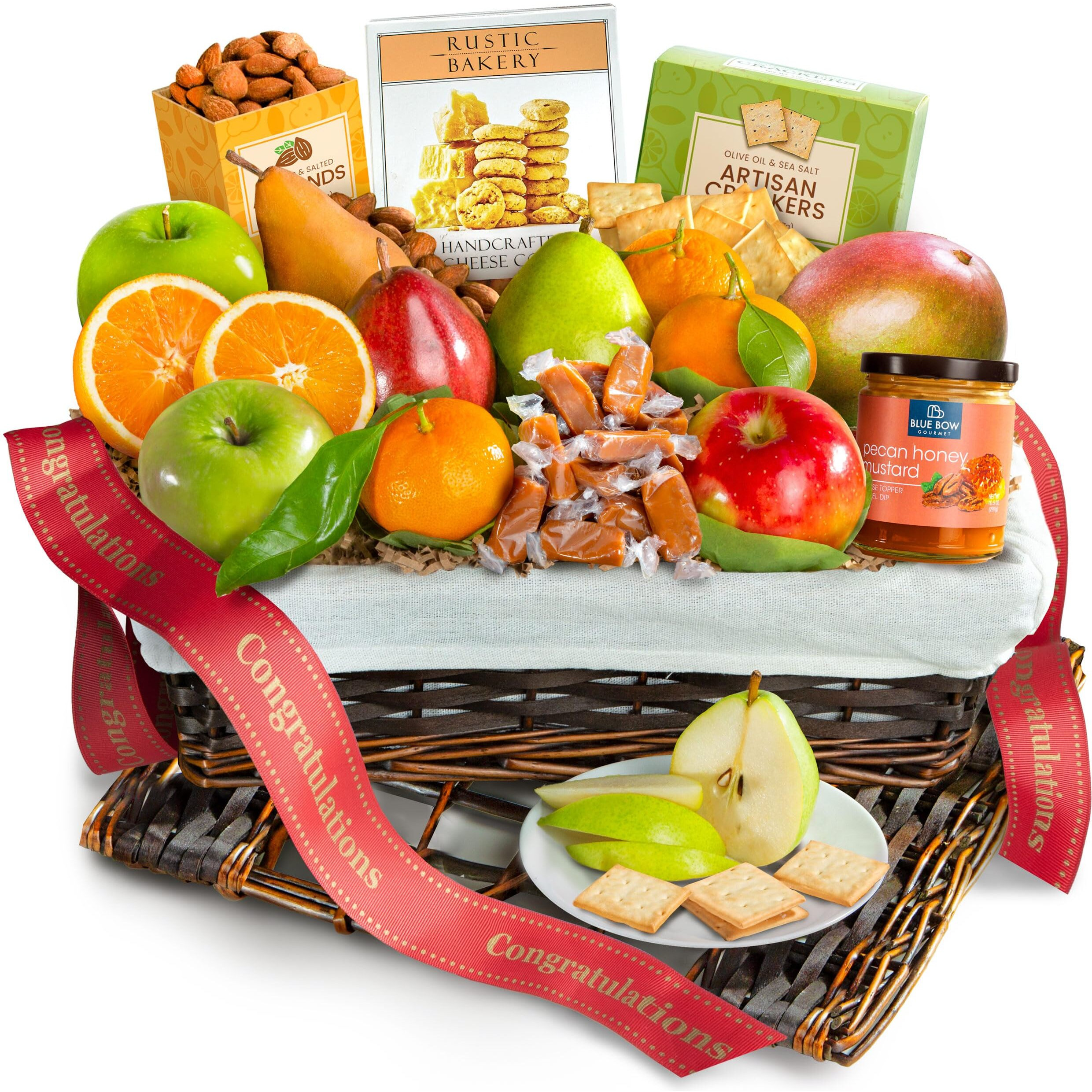 A Gift Inside Congratulations Deluxe Fruit Basket