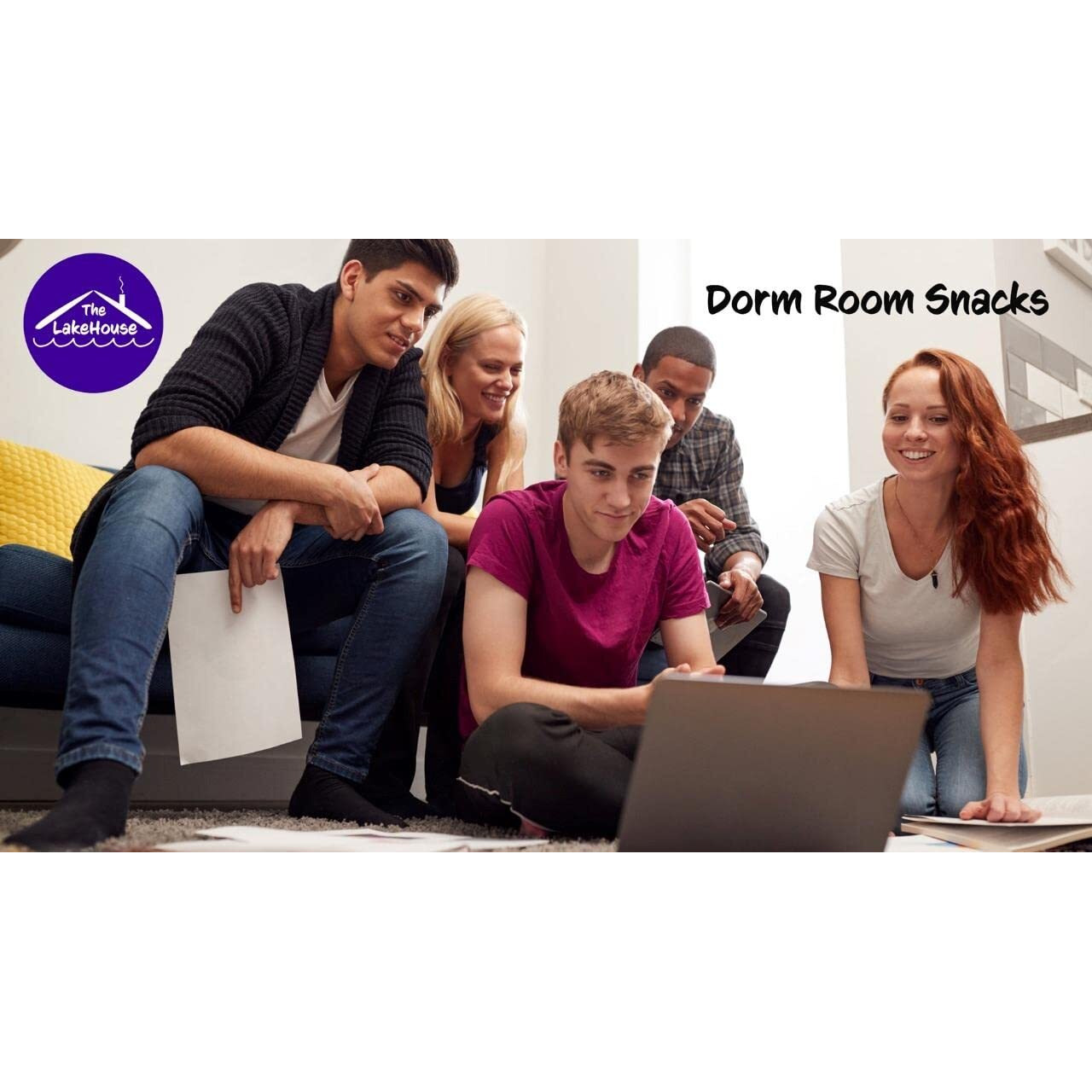 Snacks Variety Pack Care Package - 12 Count Packages For College Students, Camp - Get Well Soon Gift Basket - Healthy Snacks For Adults And Kids - Sweet And Salty Snack Pack From The Lakehouse